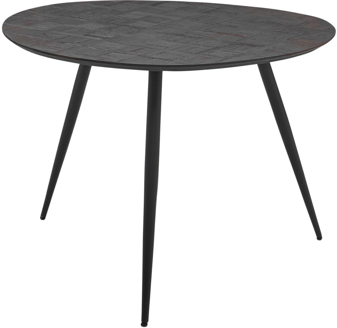 Stolkom Sp.z.o.o. Esstisch Joe, Massivholz Teak recycelt, Tisch mit Mosaik Muster