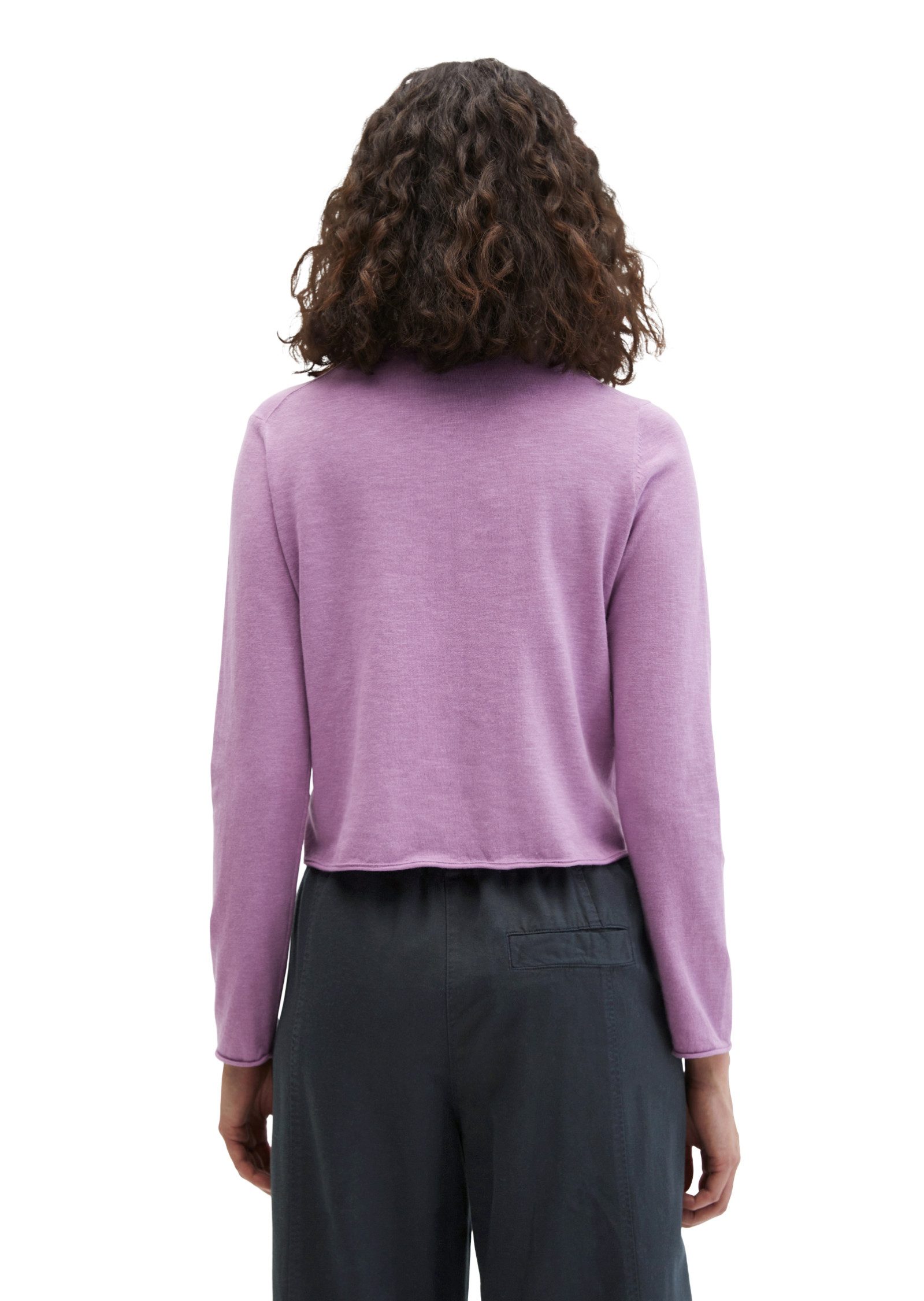 Marc O'Polo Cardigan regular aus Organic Cotton-Leinen-Mix günstig online kaufen