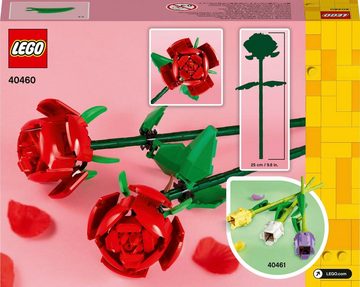 LEGO® Konstruktionsspielsteine Rosen (40460), LEGO Iconic, (120 St), Made in Europe