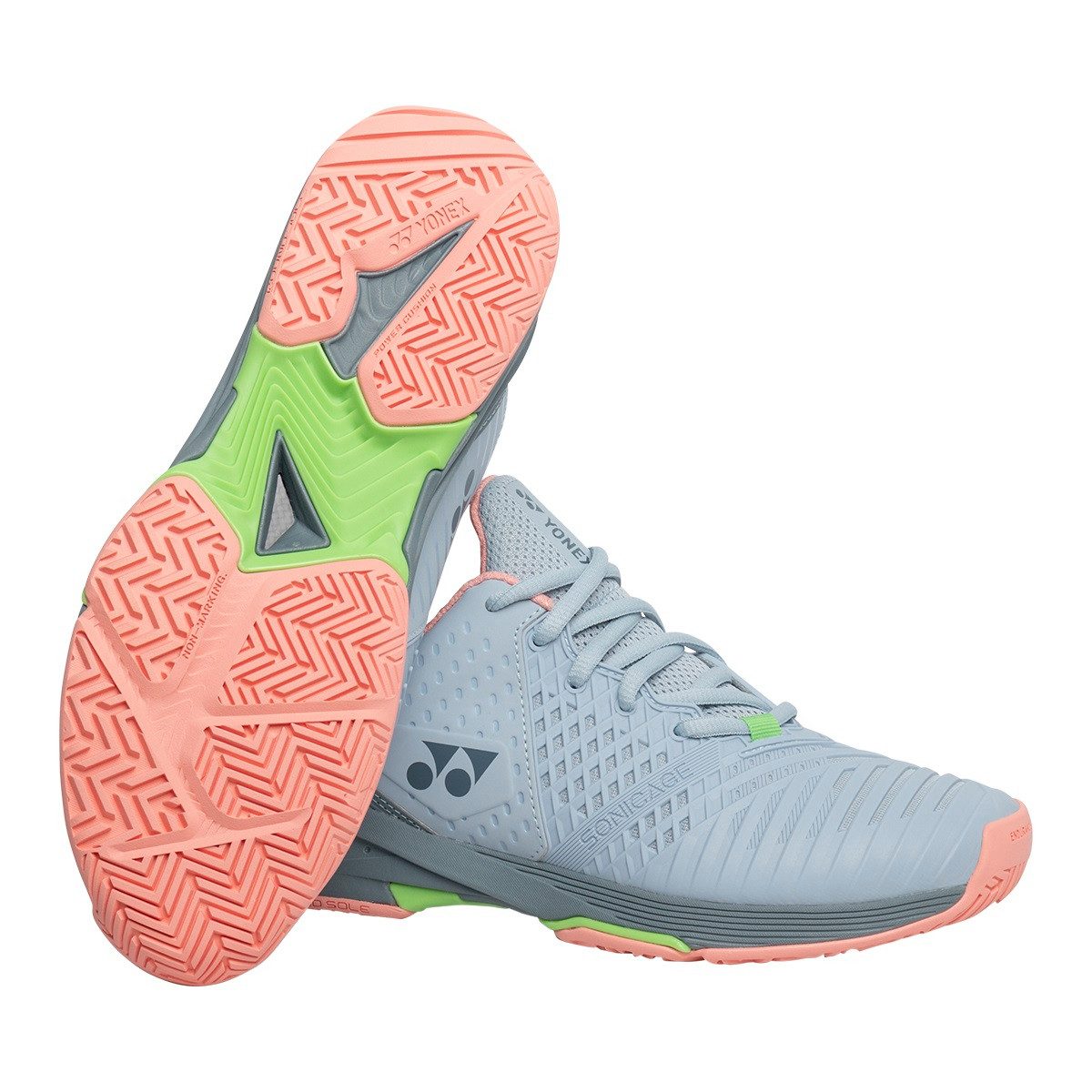 Yonex Sonicage 3 Allcourt hellblau/pink Damen Tennisschuh