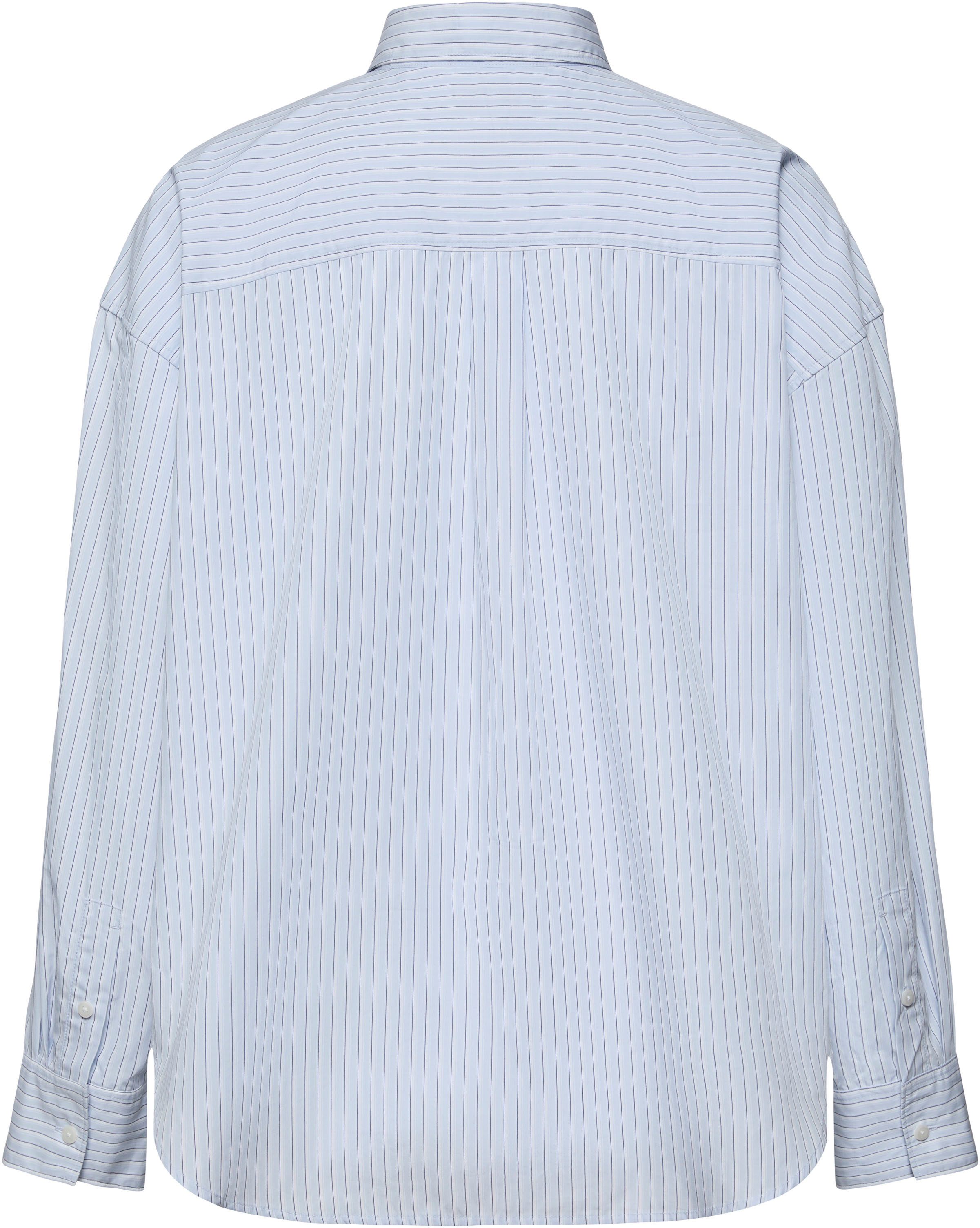 Calvin Klein Jeans Hemdbluse COTTON POPLIN CROPPED Regular fit mit normalem günstig online kaufen