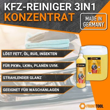 Fronttool KFZ Reiniger Autoshampoo Autoreiniger Maschinenreiniger Konzentrat 15L Insektenentferner