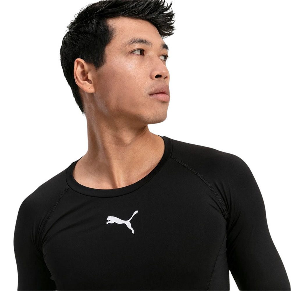 PUMA Langarmshirt Funktionsunterwäsche LIGA Baselayer Tee - schwarz Herren – Bild 4 von 5