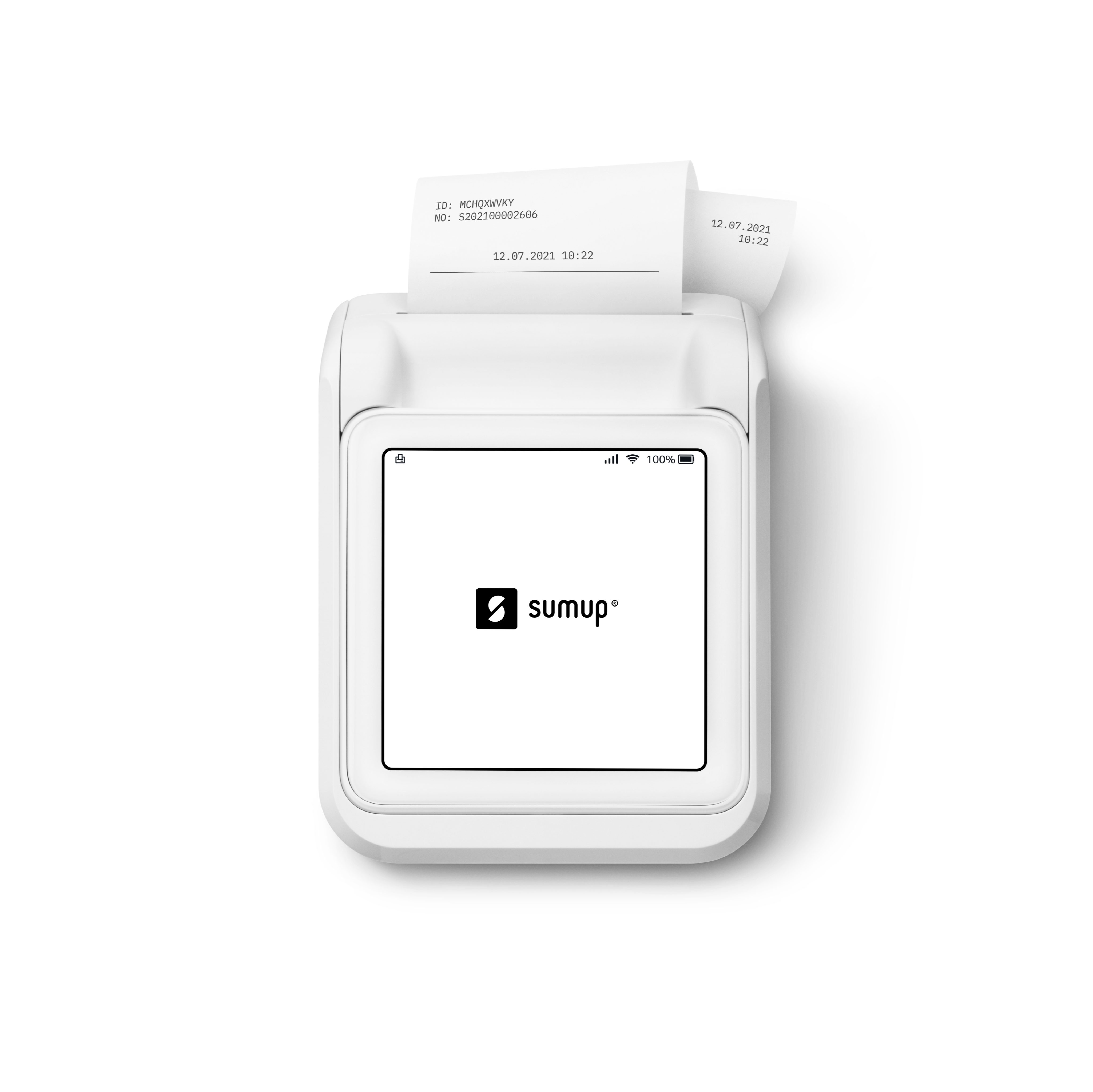 SumUp Kassensystem Solo Kartenterminal mit Drucker, Belege sofort drucken – ideal für unterwegs