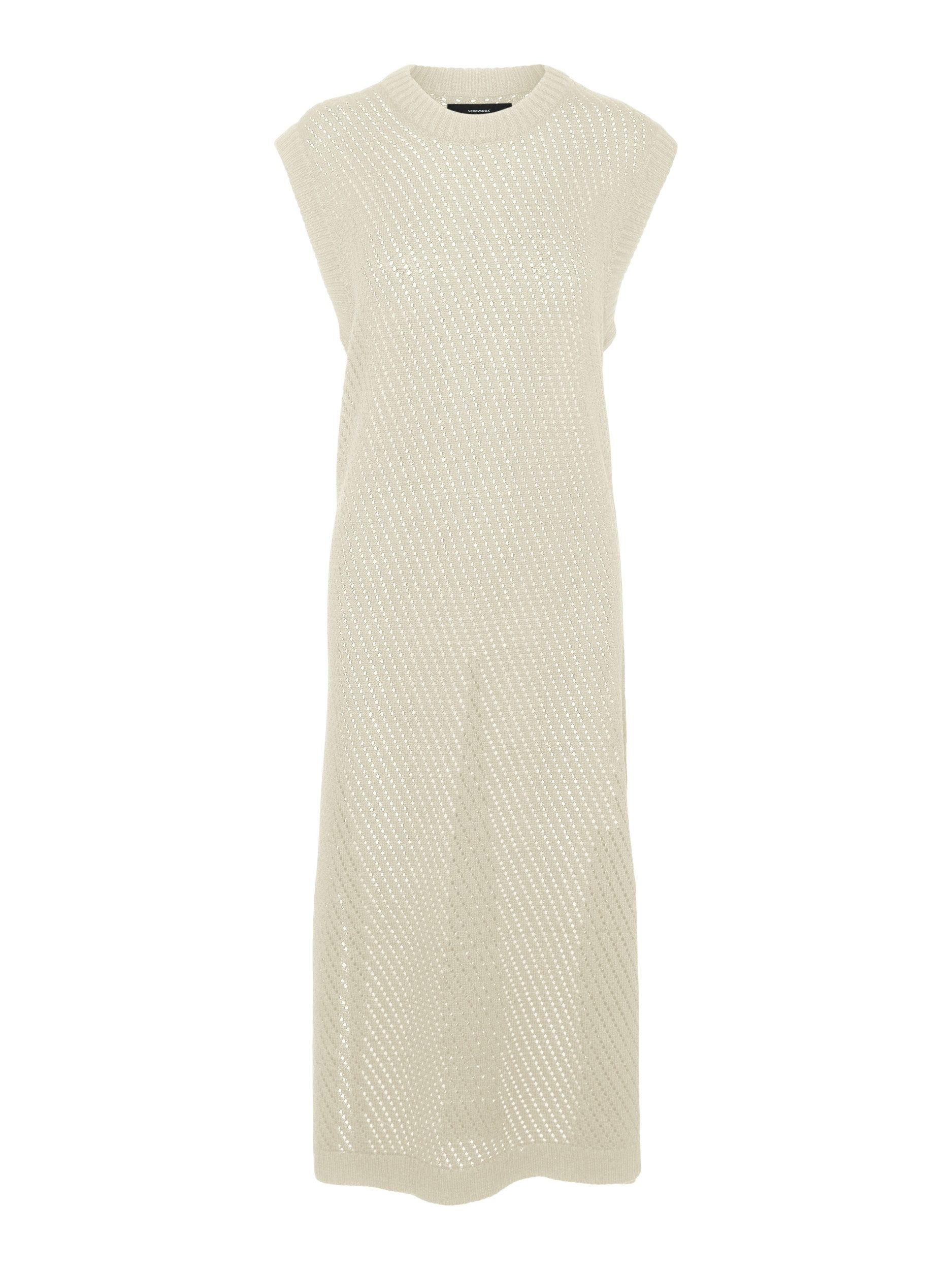 Vero Moda Midikleid VMMALTA SL O-NECK CALF LENGHT DRESS