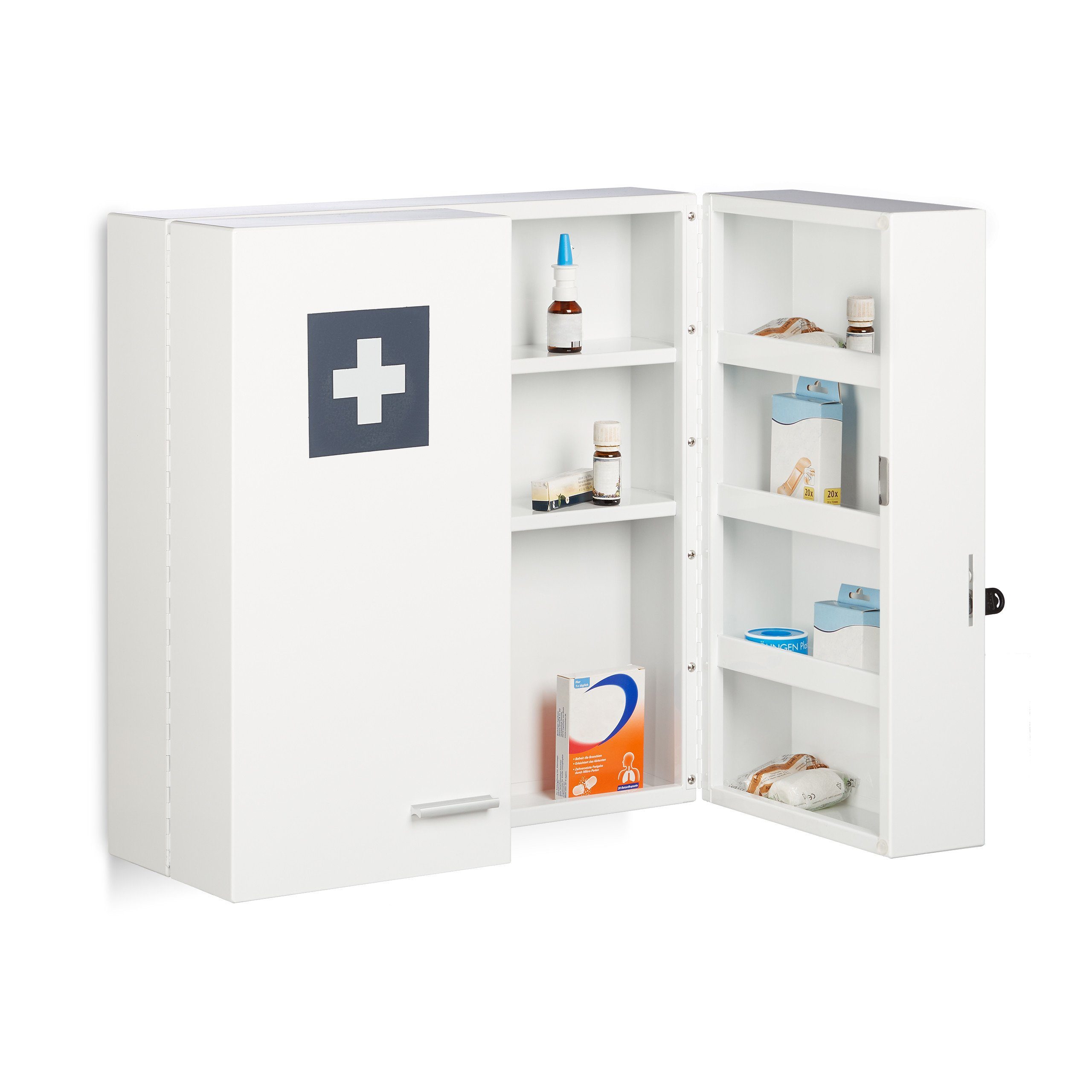 relaxdays Medizinschrank abschließbar günstig online kaufen