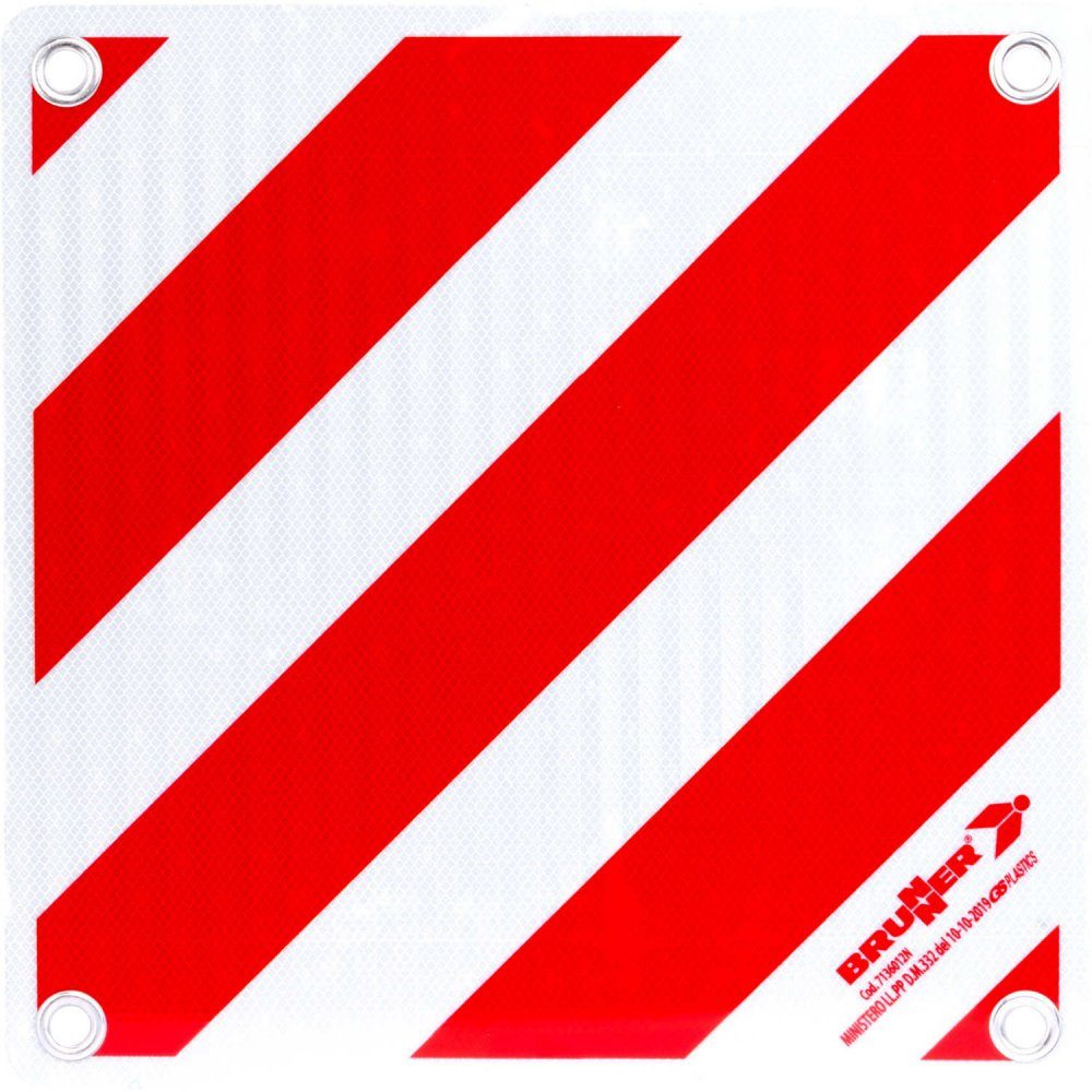 BRUNNER Vorzelt Zebra Alu Warnschild