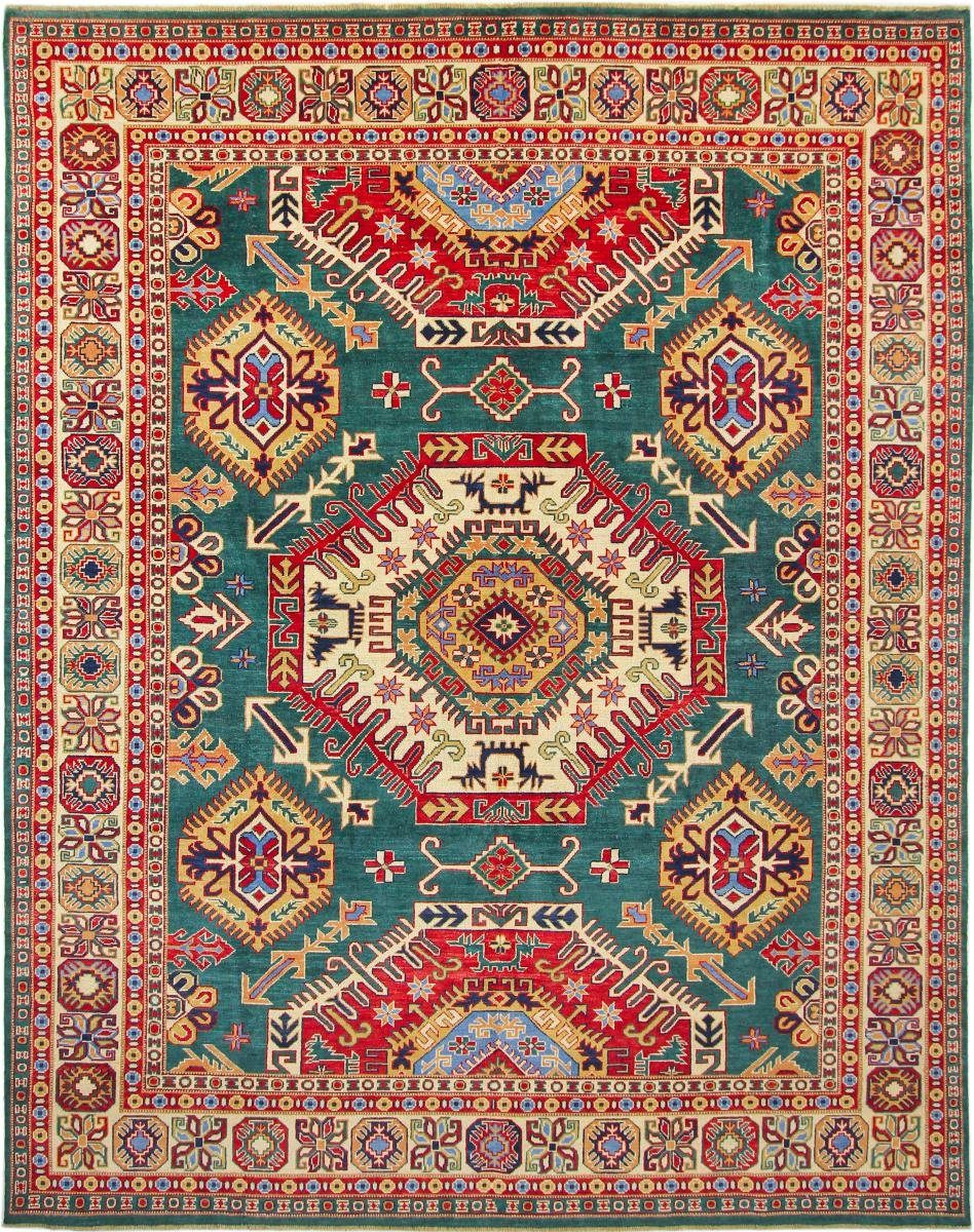 Orientteppich Kazak 246x319 Handgeknüpfter Orientteppich, Nain Trading, rechteckig, Höhe: 5 mm