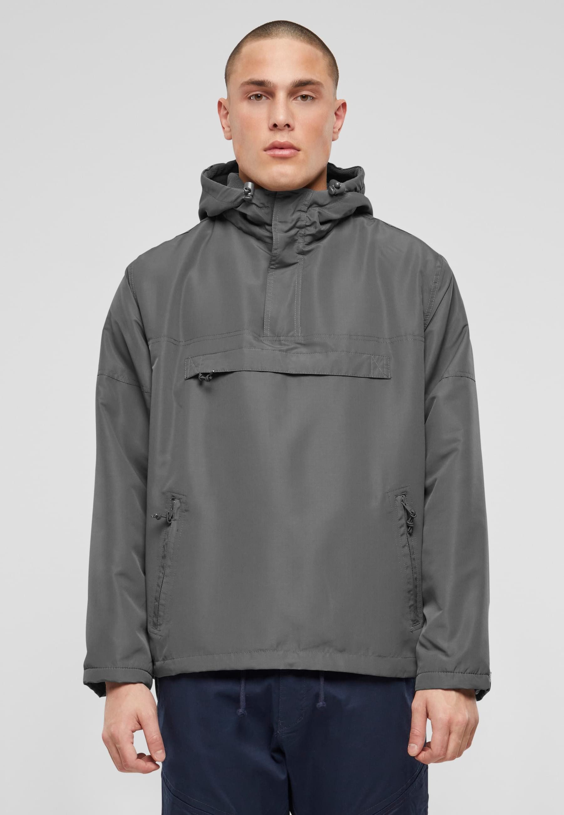 Brandit Anorak Brandit Herren Fleece Pull Over Windbreaker (1-St)