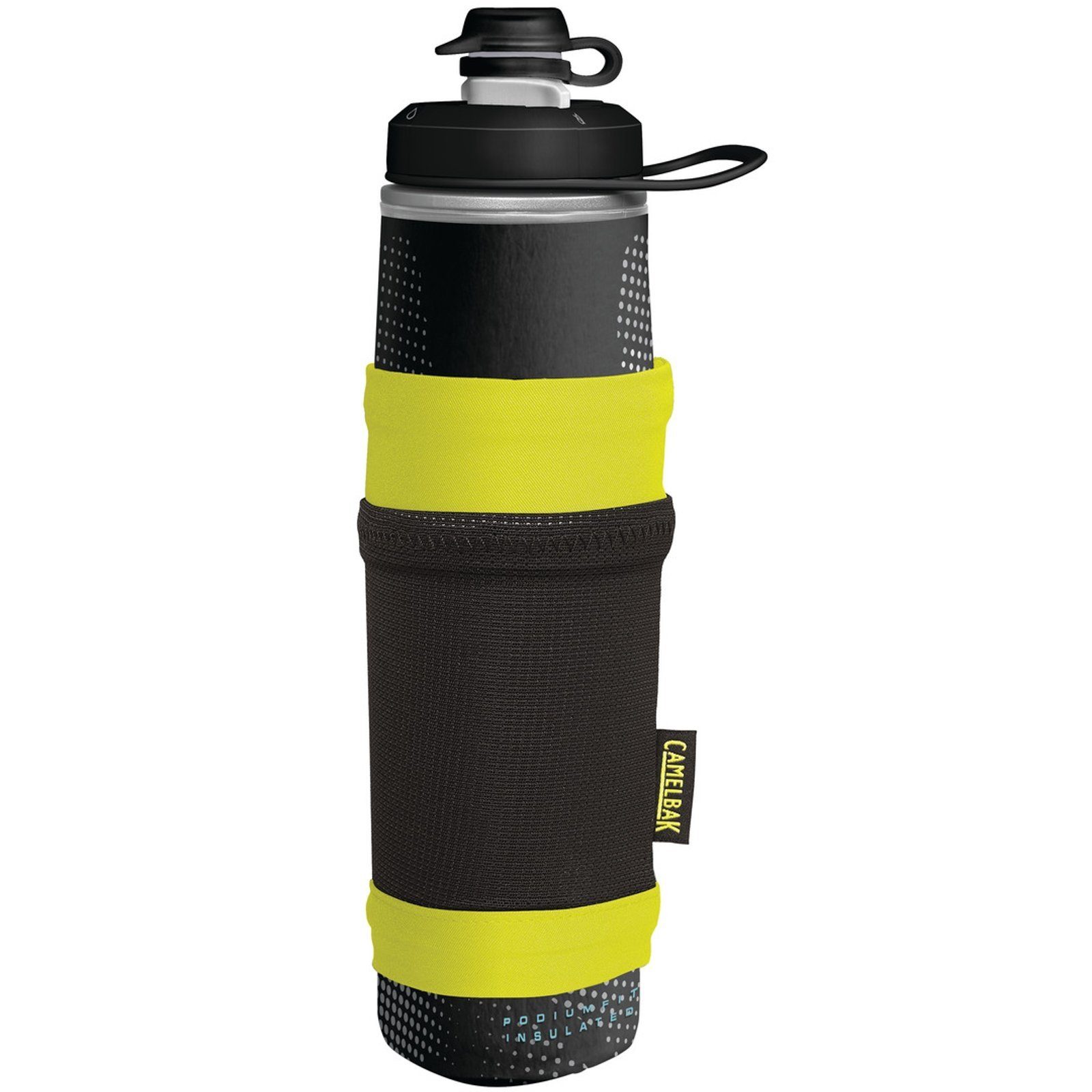 Camelbak Thermoflasche Schwarz Lime