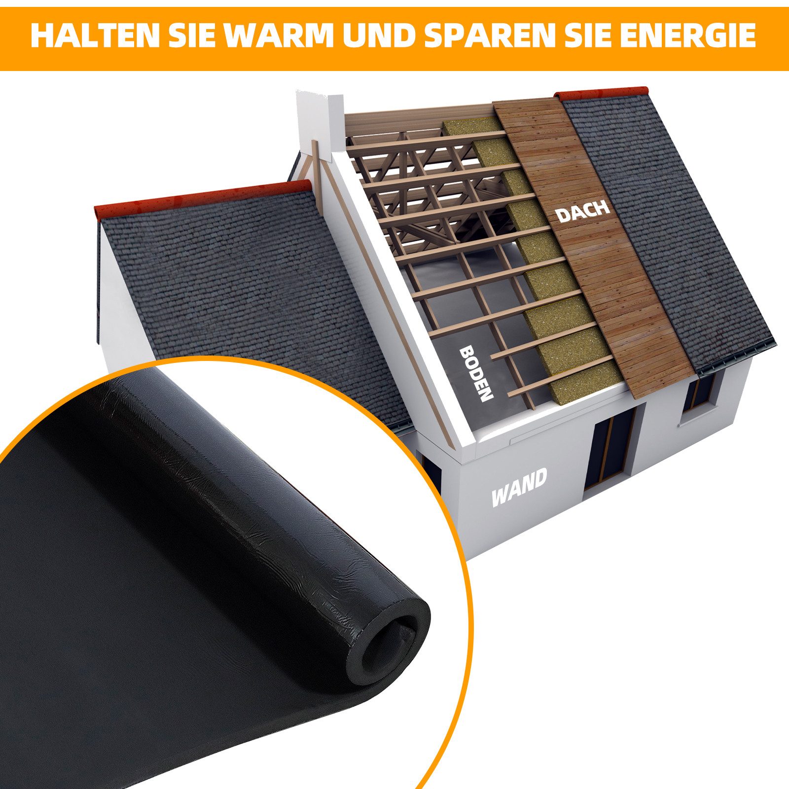 CCLIFE Trittschalldämmfolie Dämmmatte selbstklebend ECM-geprüft Auto günstig online kaufen