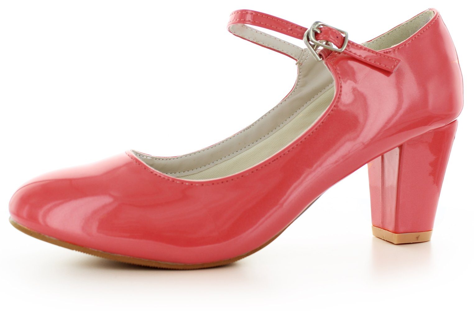 White Lady 821 MaryJane - Lack С пряжками С пряжками