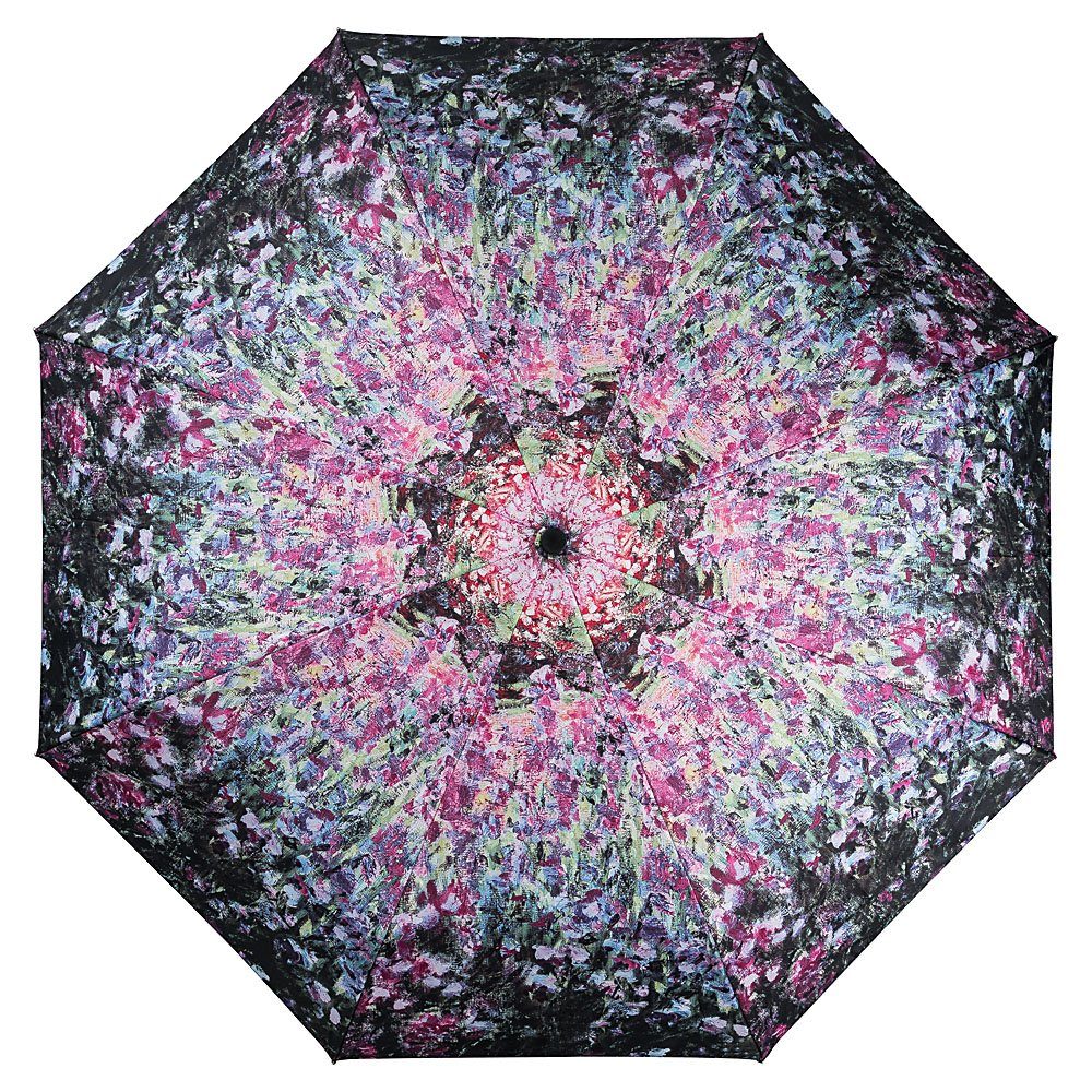 Claude Kunst Stabil Der Garten Monet: Taschenregenschirm Motivschirm Lilienfeld Kunst Leicht von Blumen