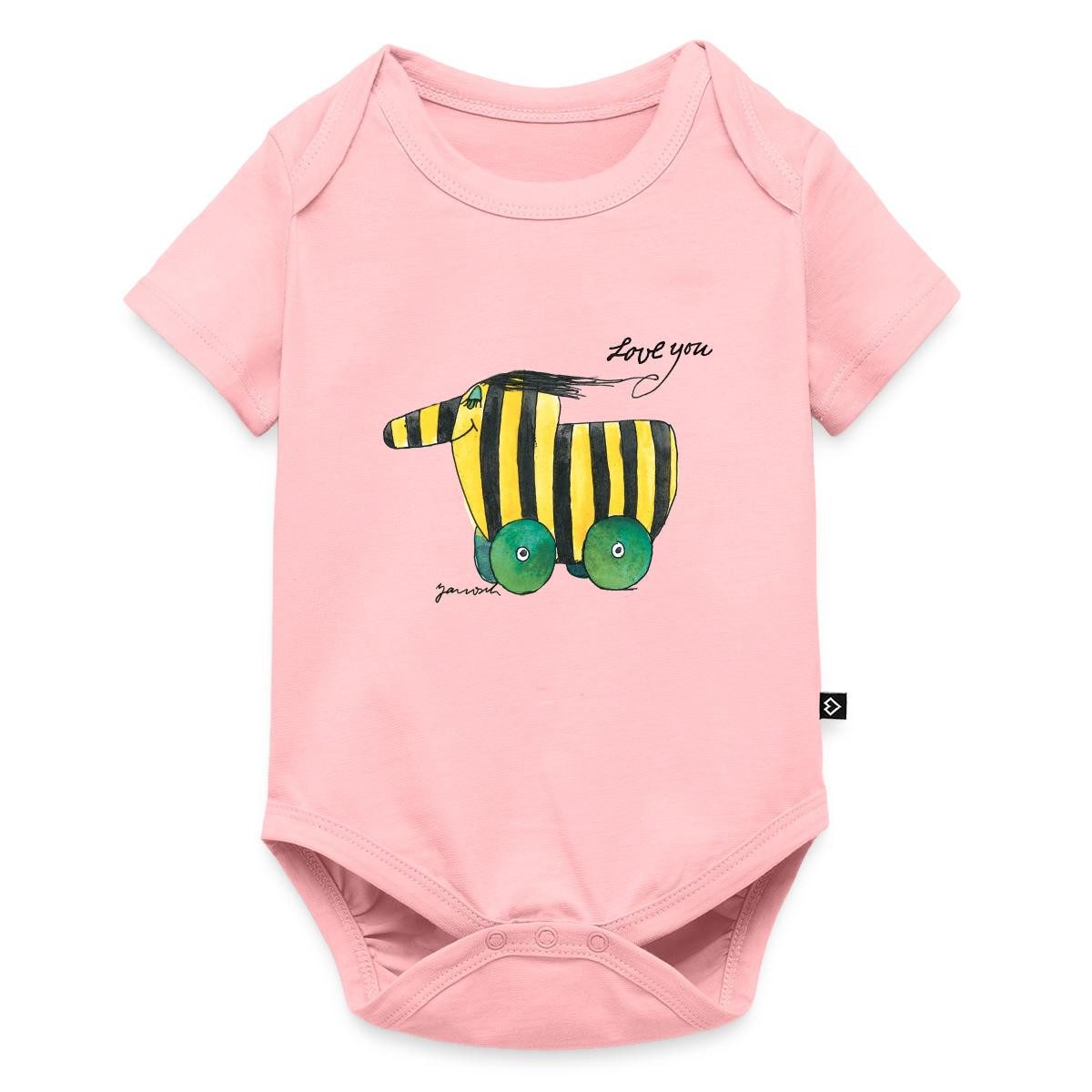 Kurzarmbody Janosch Tigerente Love You Kurzarm Tages Baby Body
