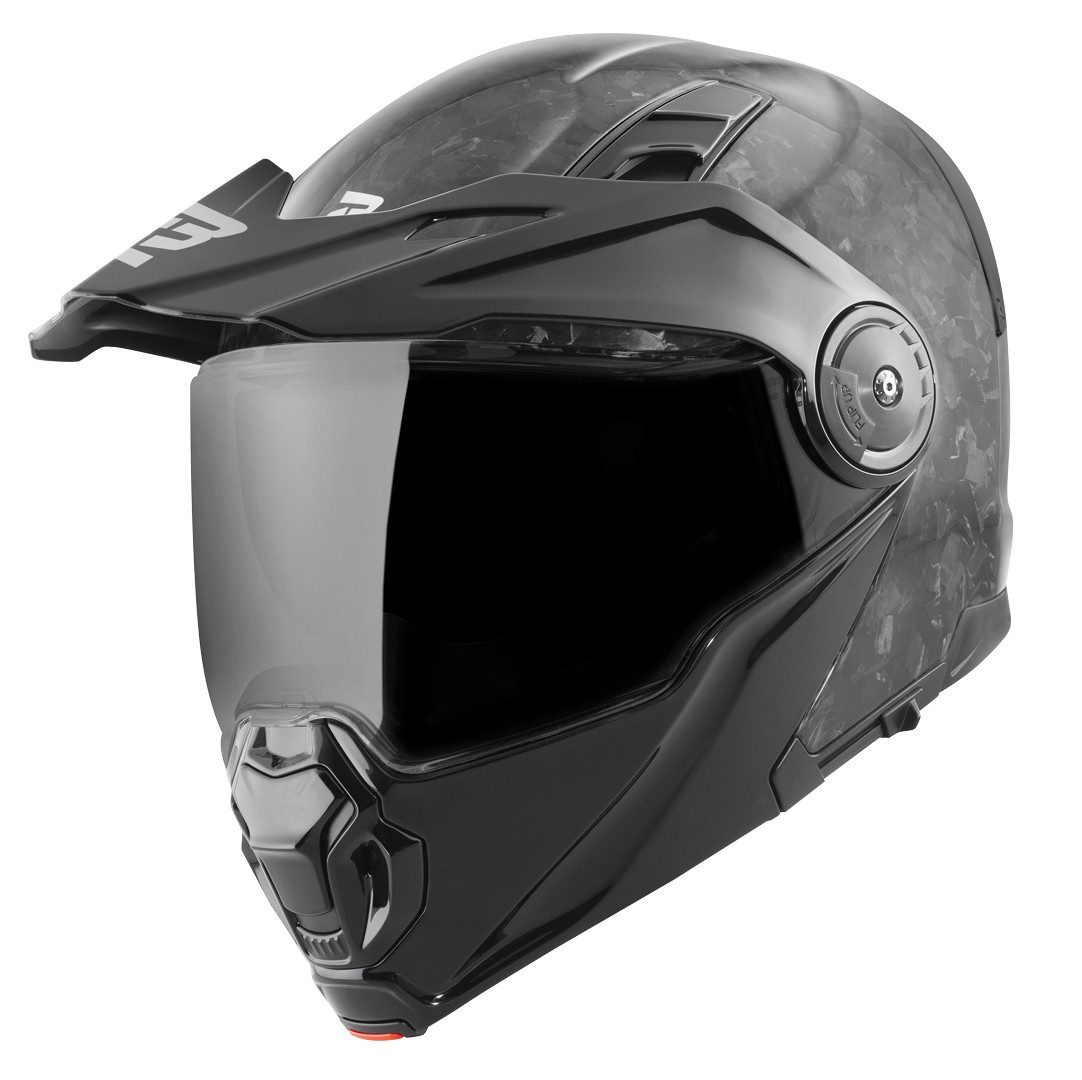 Motocrosshelm FG-102 Forged Carbon Enduro Klapphelm