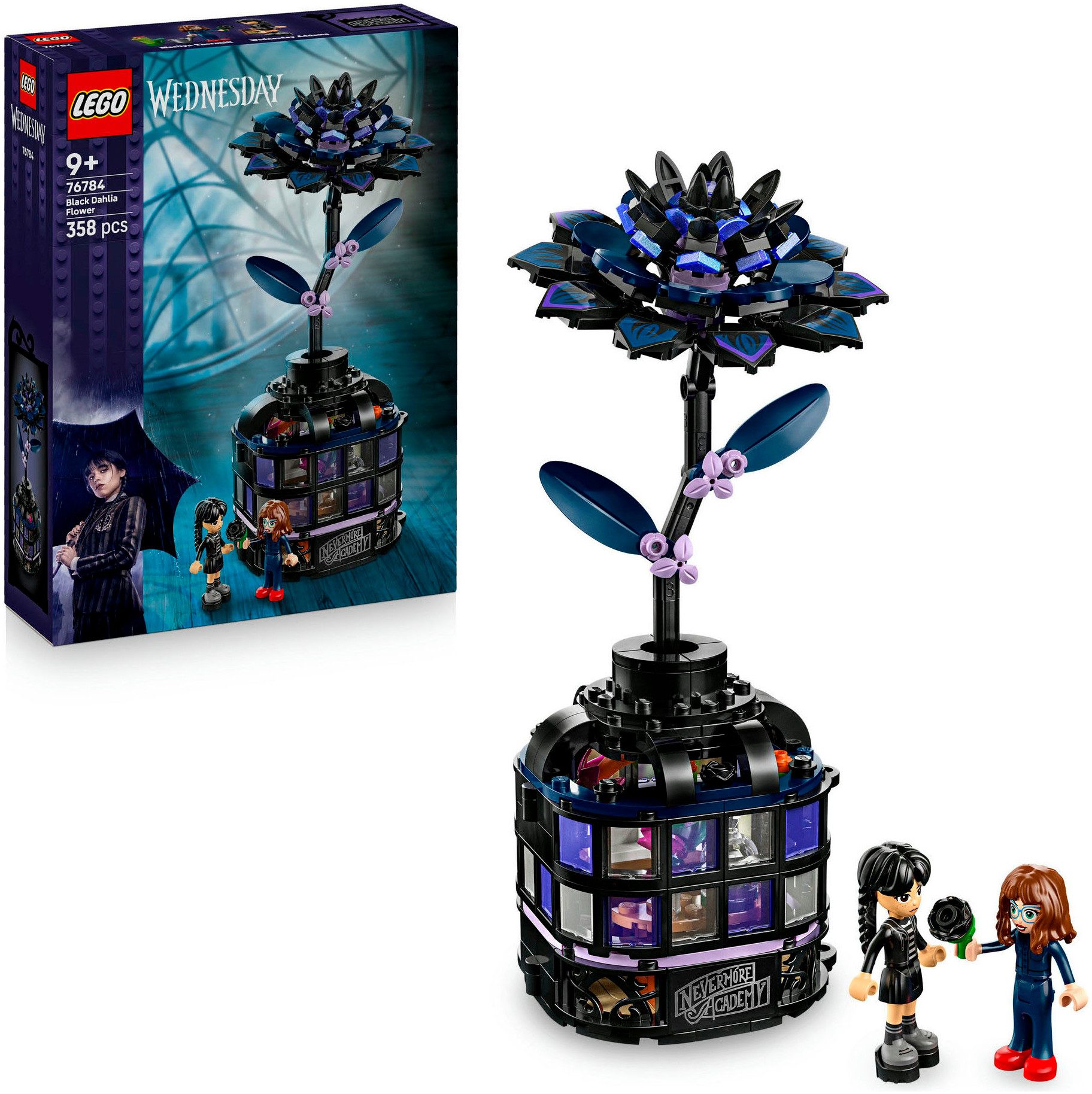 Schwarze Dahlie (76784), LEGO Wednesday Konstruktionsspielsteine