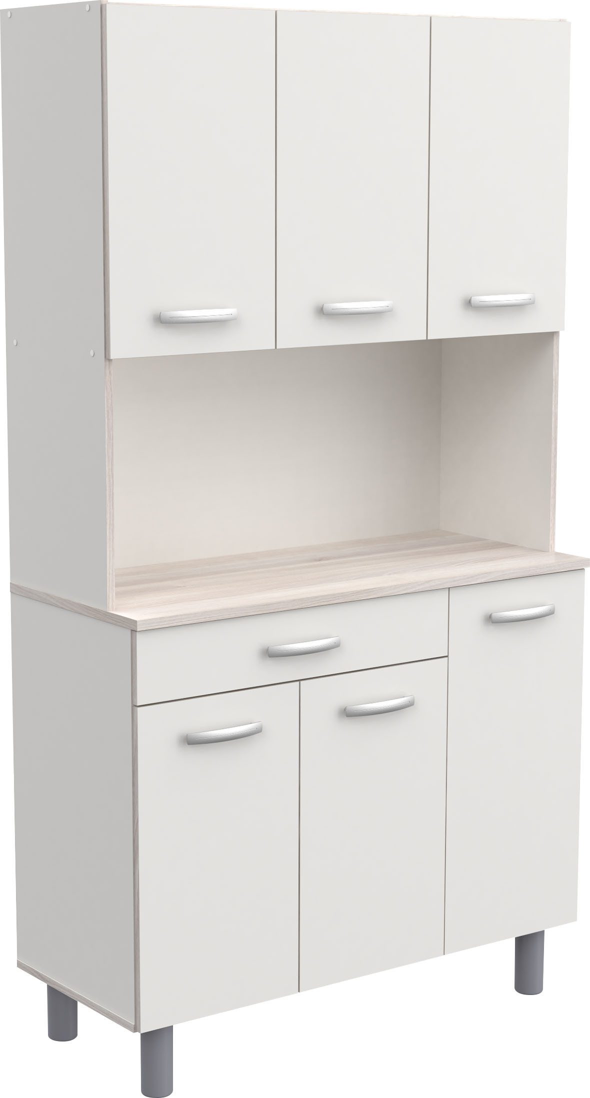 Demeyere GROUP Küchenbuffet Pasta KUECHENBUFFET 6 TUERIG/1 SCHUBLADEN, ohne günstig online kaufen