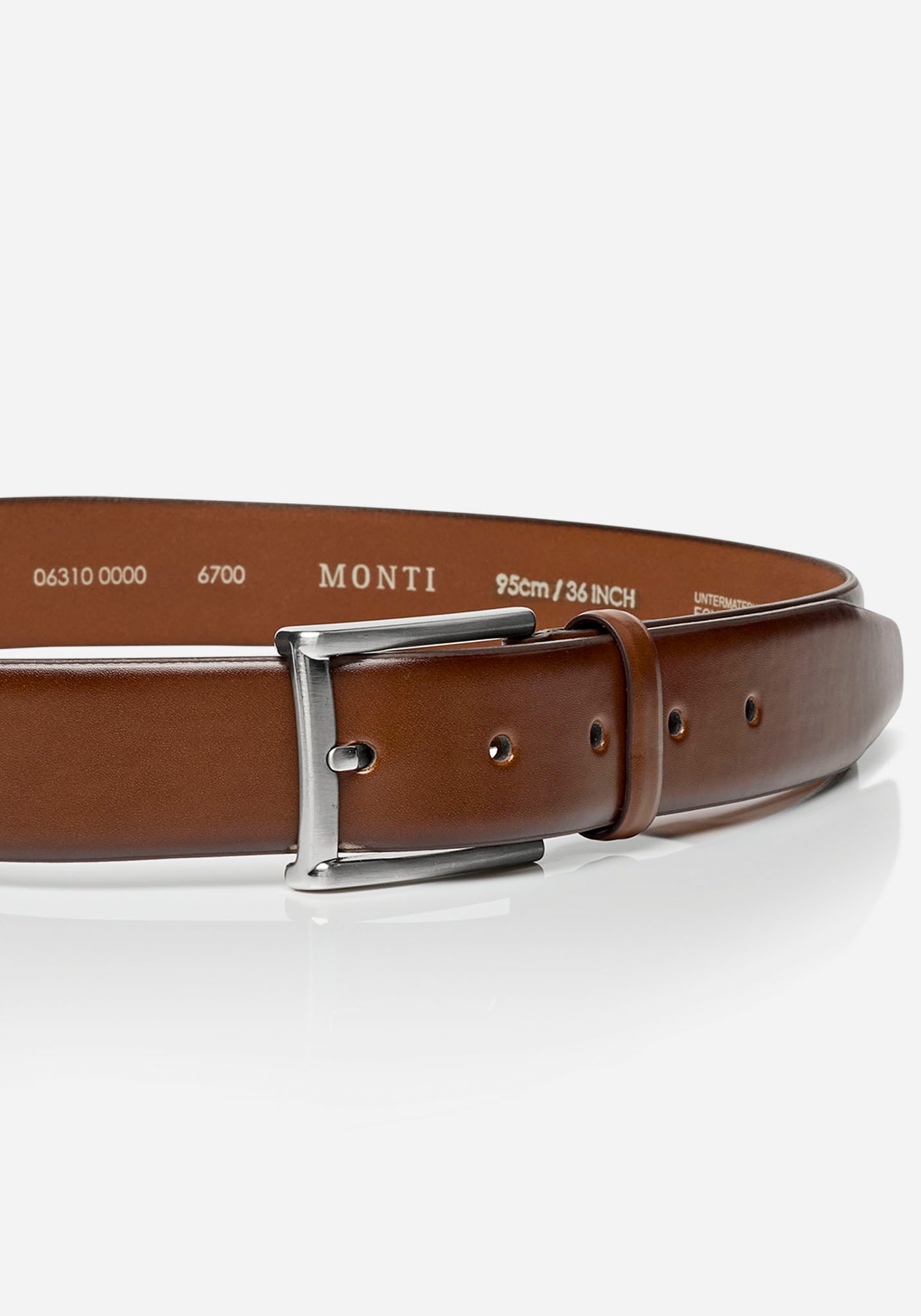 MONTI Synthetikgürtel Klassisch-Business, kürzbar, bis Gr. 150 cm