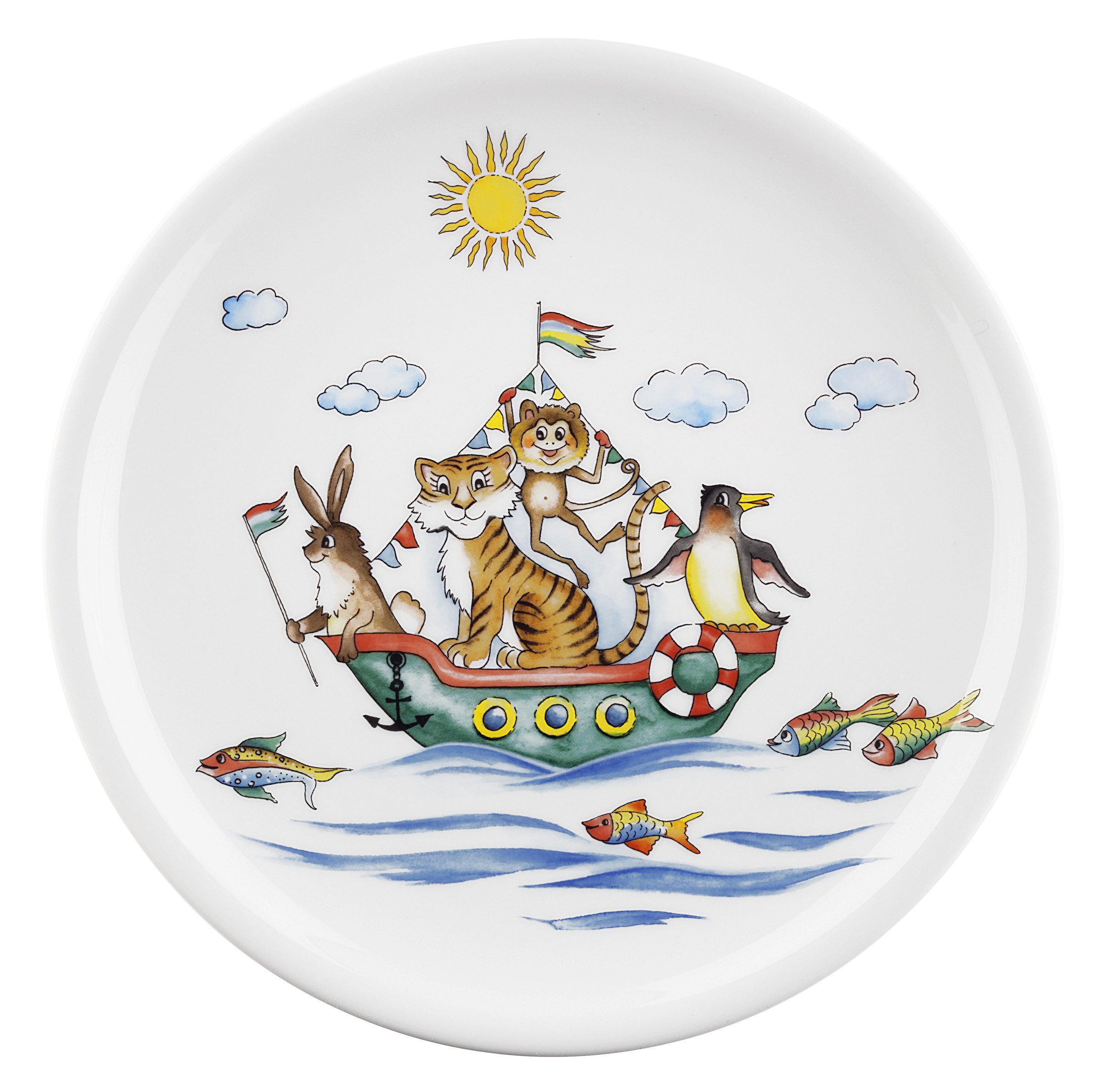 Seltmann Weiden Speiseteller Compact - Flinke Flitzer, (1 St), rund 25,5 cm