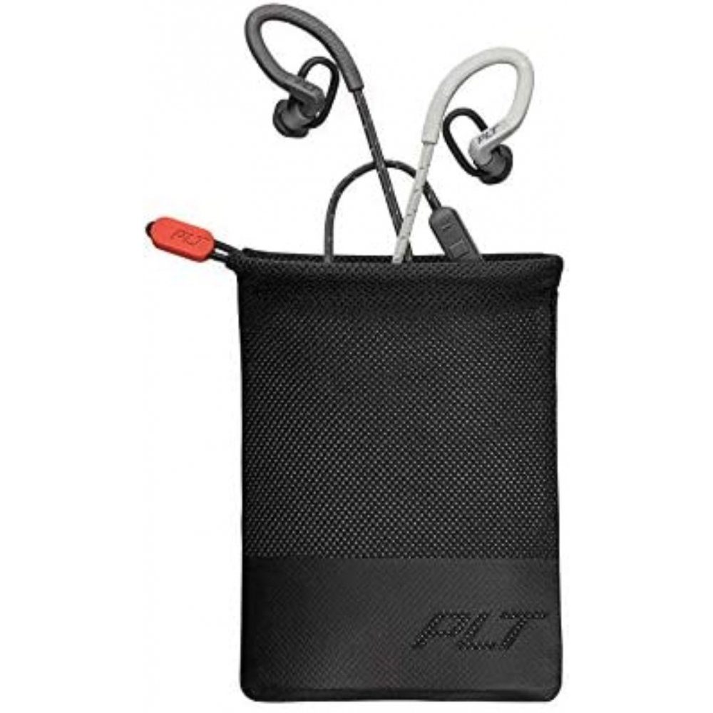Plantronics BACKBEAT FIT 350 - In-Ear Kopfhörer - Bluetooth - grau/beige In-Ear-Kopfhörer (Geräuschisolierung, Bluetooth)