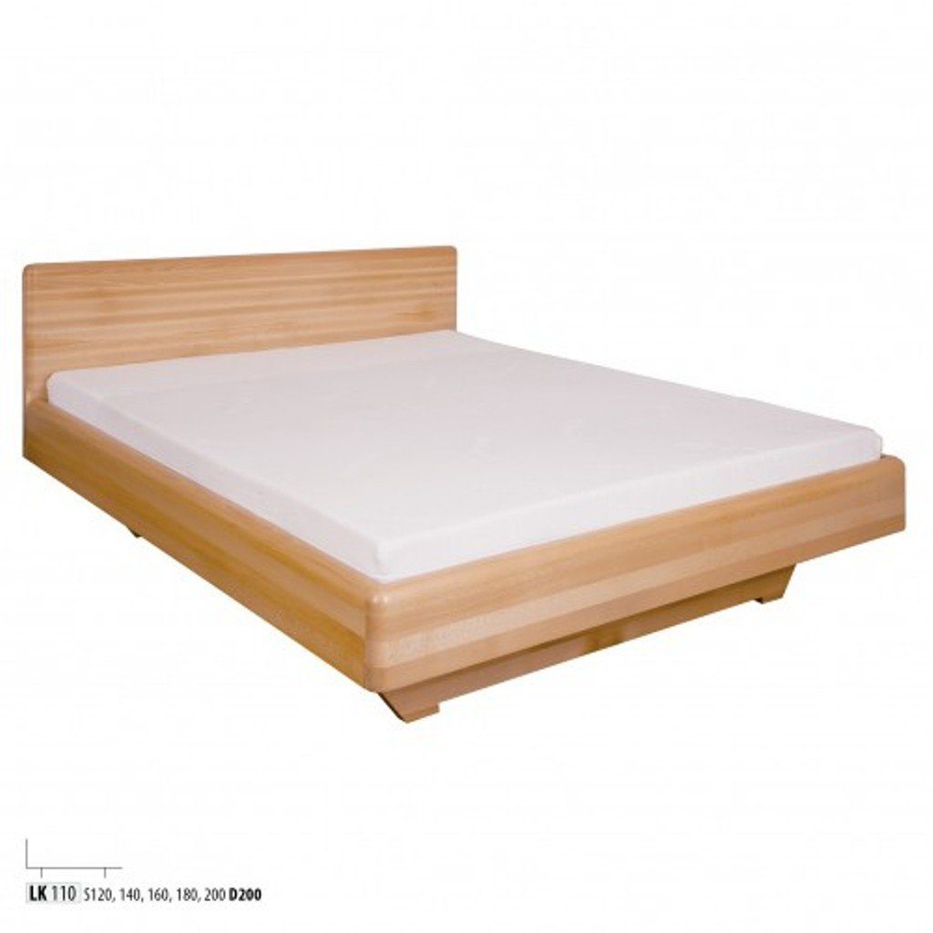 Echtes Doppelbett Betten JVmoebel Vollholzbett Massivholz Buche Holz massiv Holzbett,