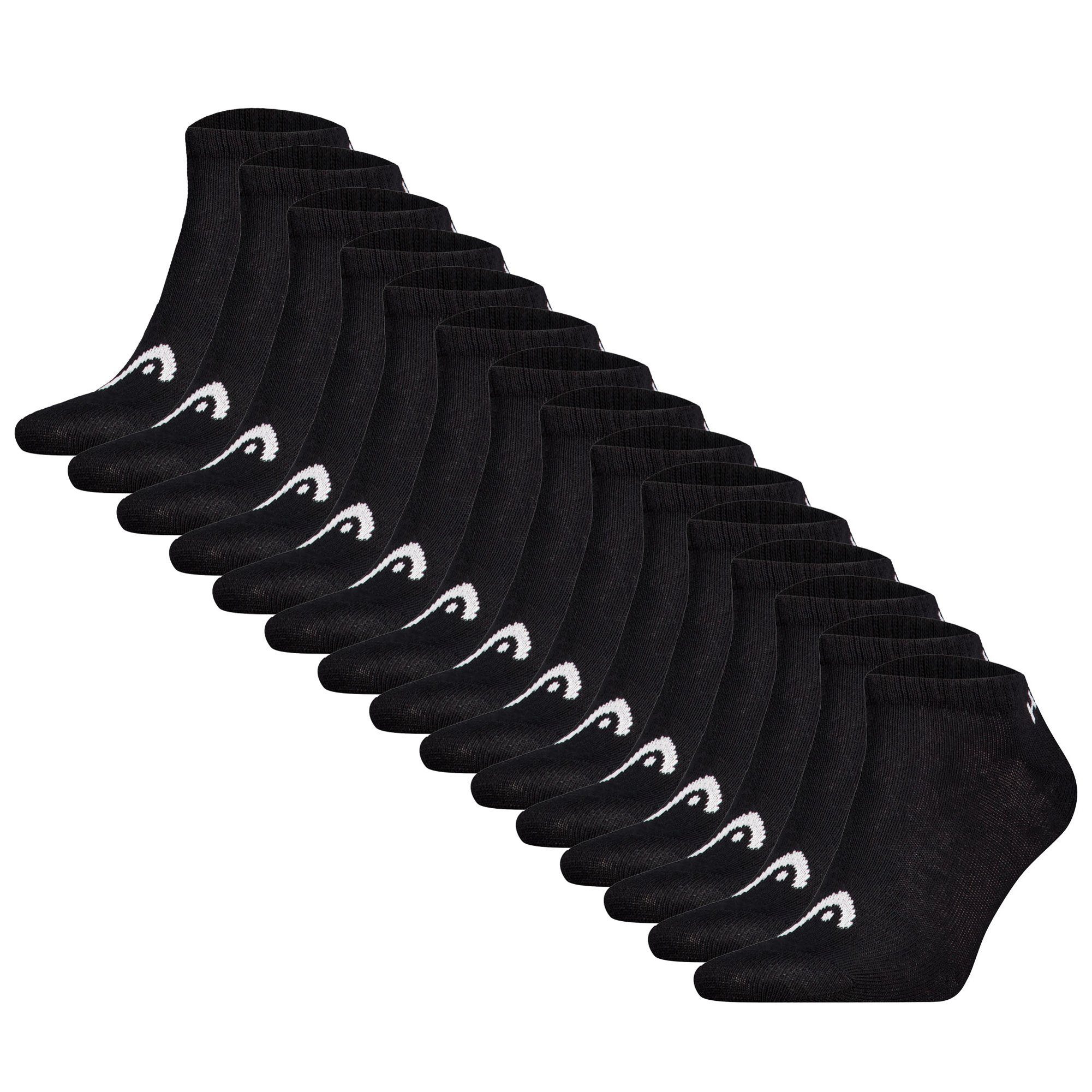 Head Sneakersocken Unisex Socken 15er Pack Baumwolle (15er Pack, 15er Pack)