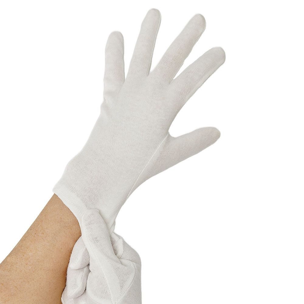 Work-Inn Einweghandschuhe Paar WORK-INN Baumwollhandschuhe weiss Größe: 2XL 144 Stk