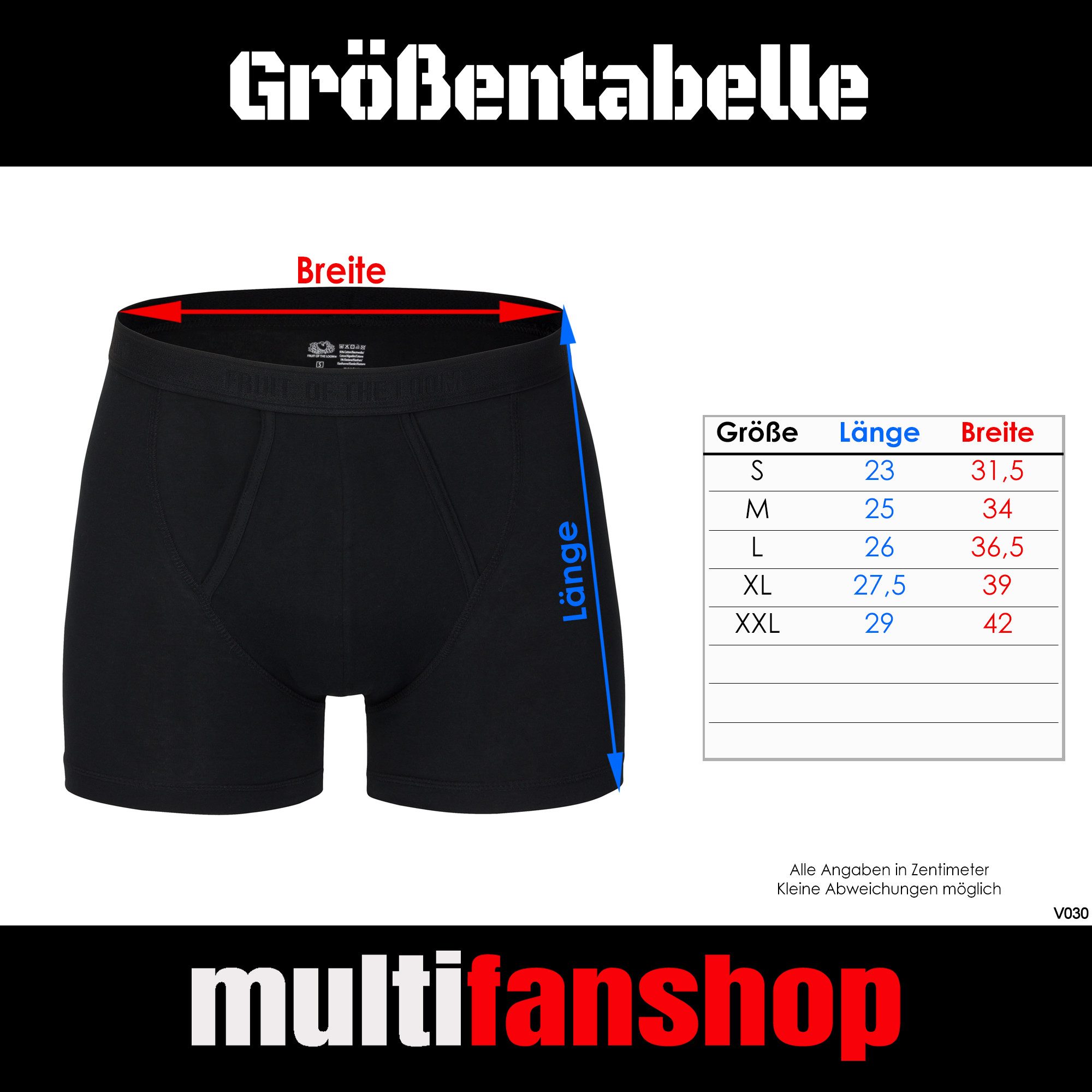 multifanshop Boxershorts Schalke - Herzschlag - günstig online kaufen