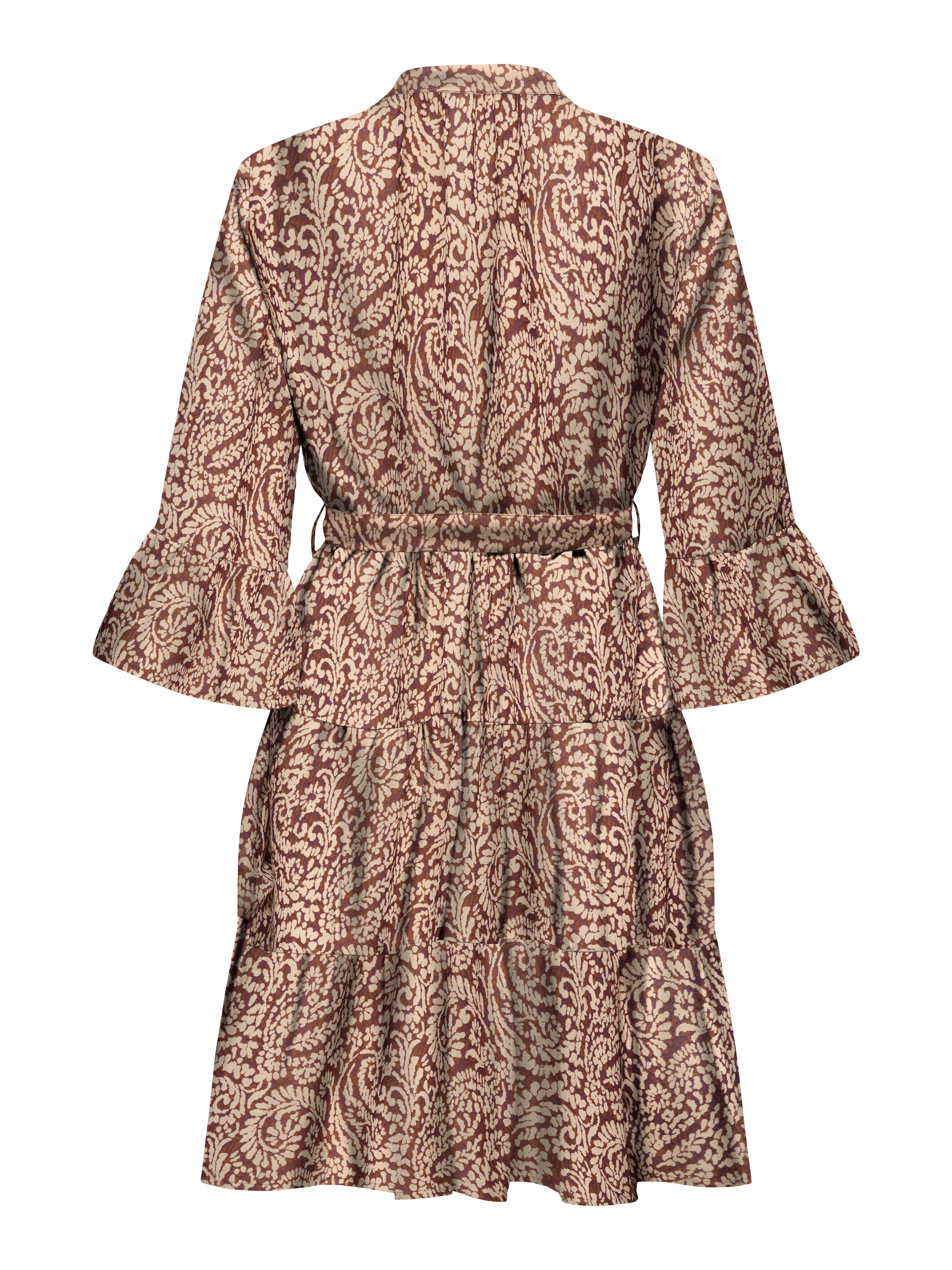 ONLY Tunikakleid ONLSINA LIFE 3/4 SHORT DRESS NOOS WVN mit Volant