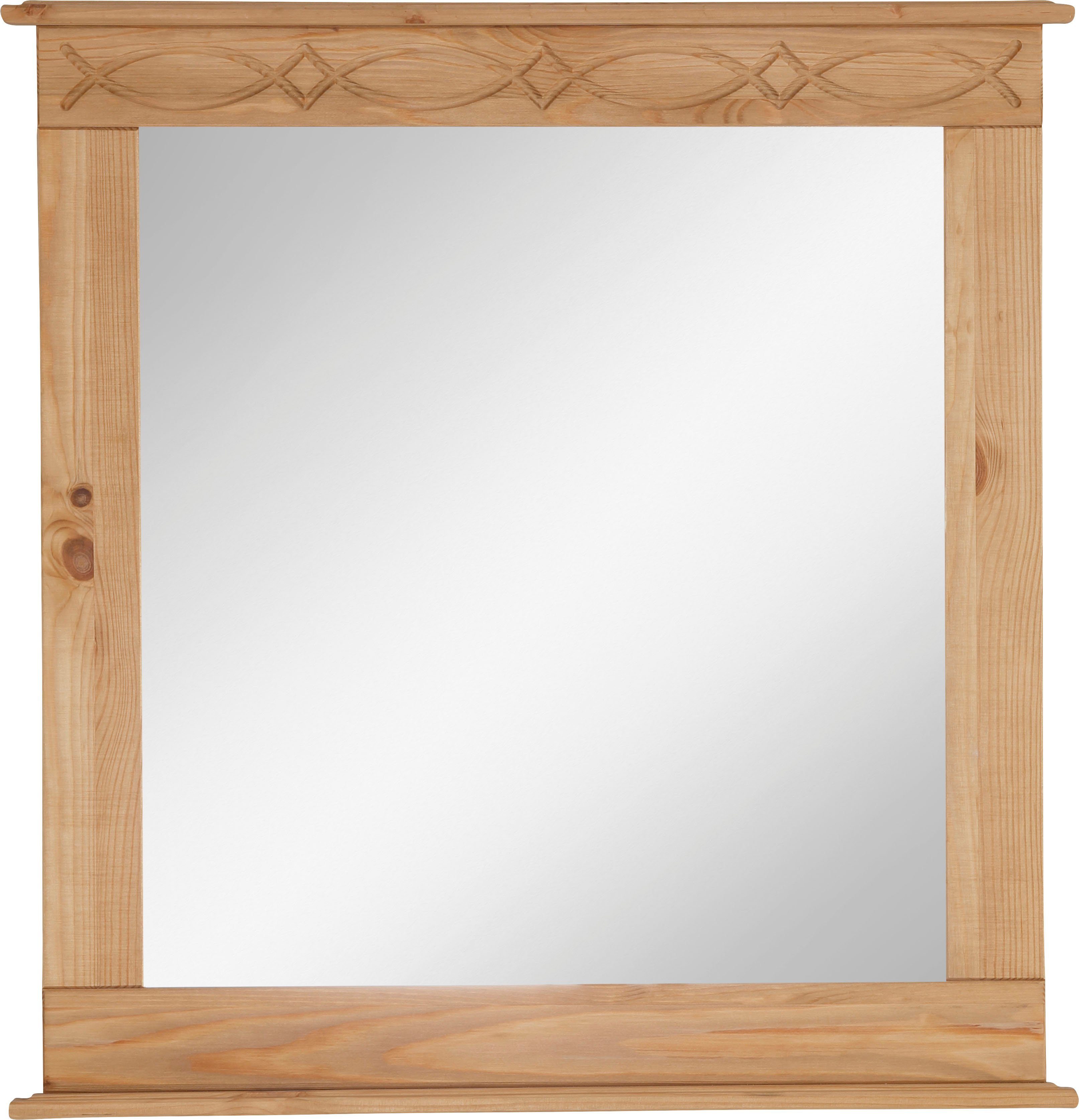 OTTO home Spiegel Indra, Rahmen aus massiver Kiefer