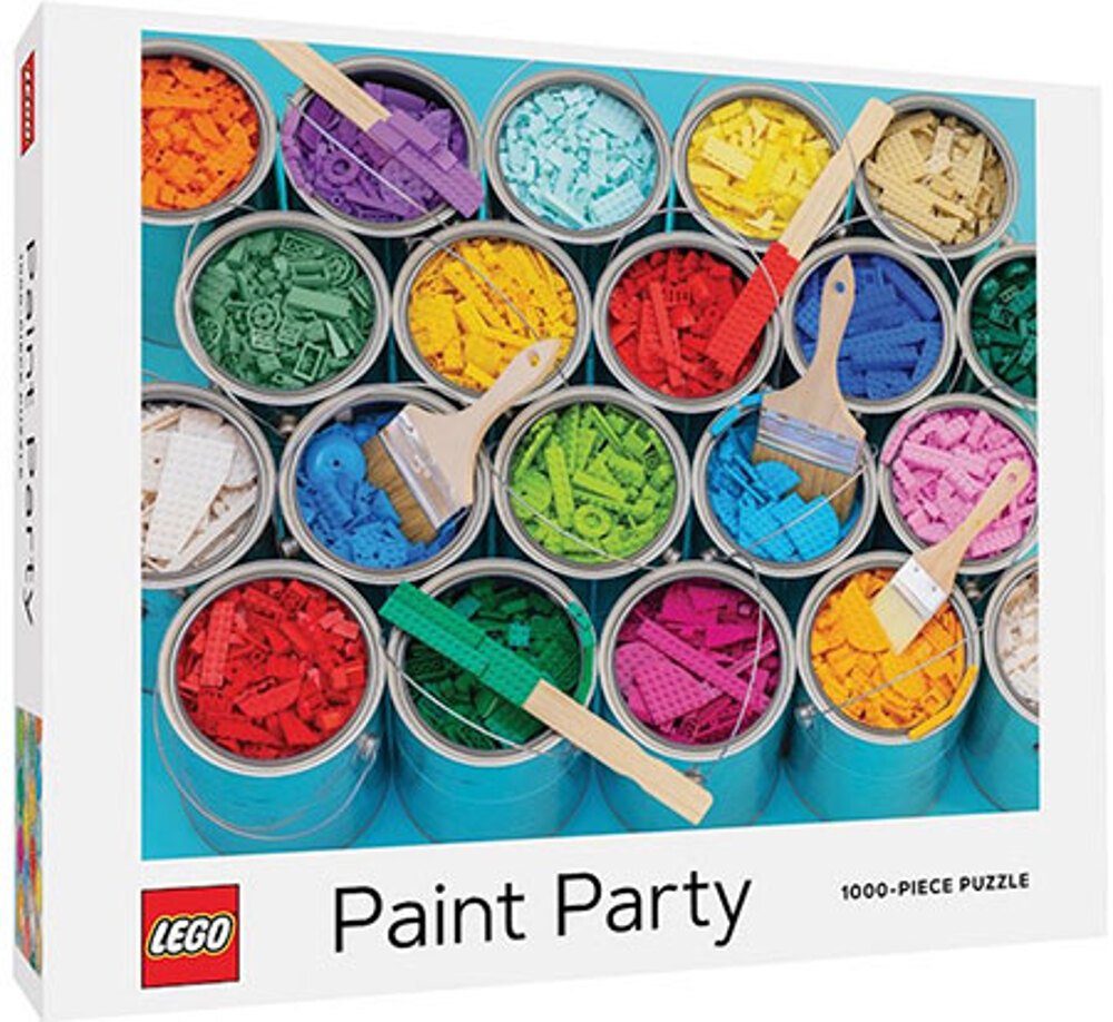 Chronicle Books Puzzle LEGO® Farbchaos, Puzzleteile