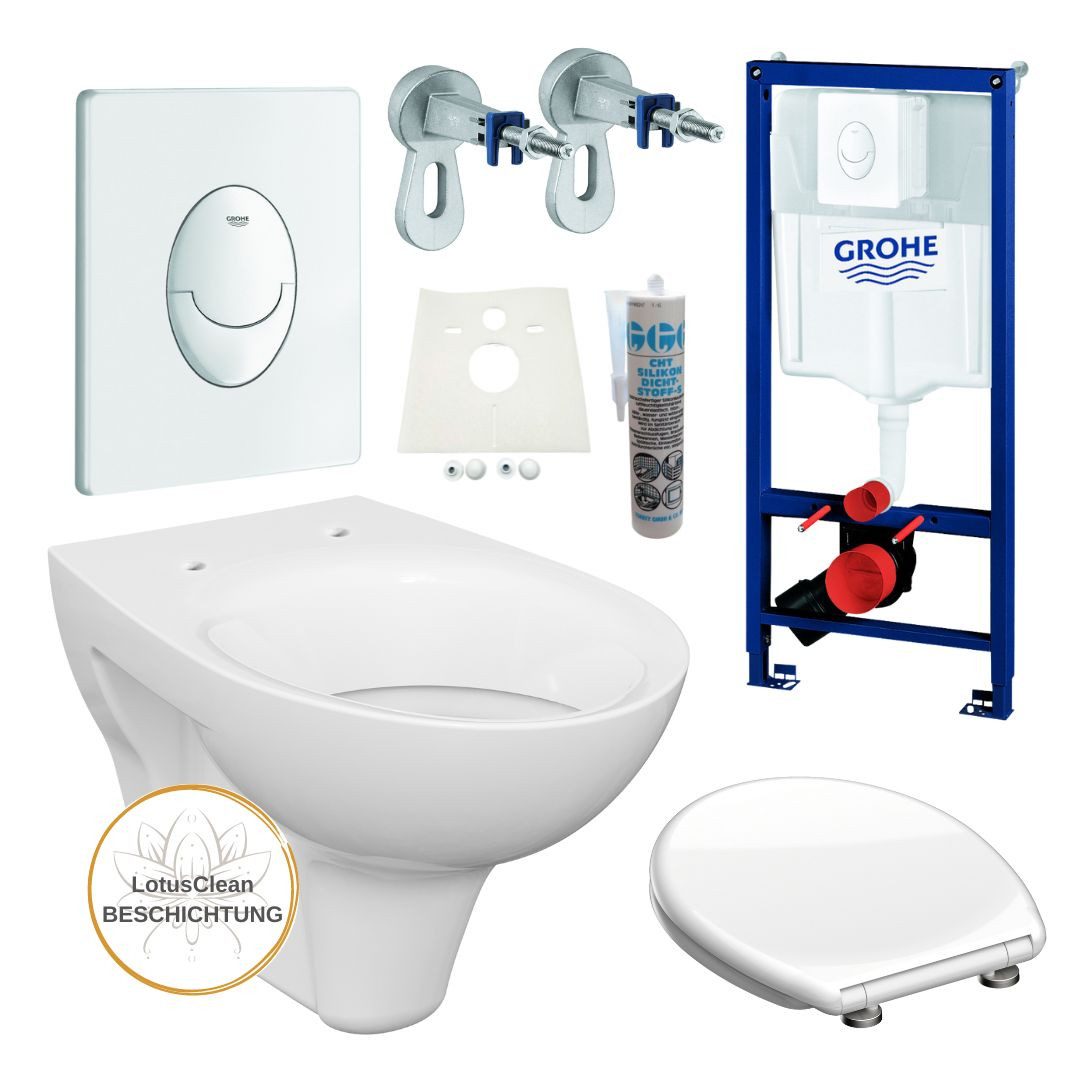 Vorwandelement WC Grohe Rapid SL Spülkasten WC Betätigungsplatte