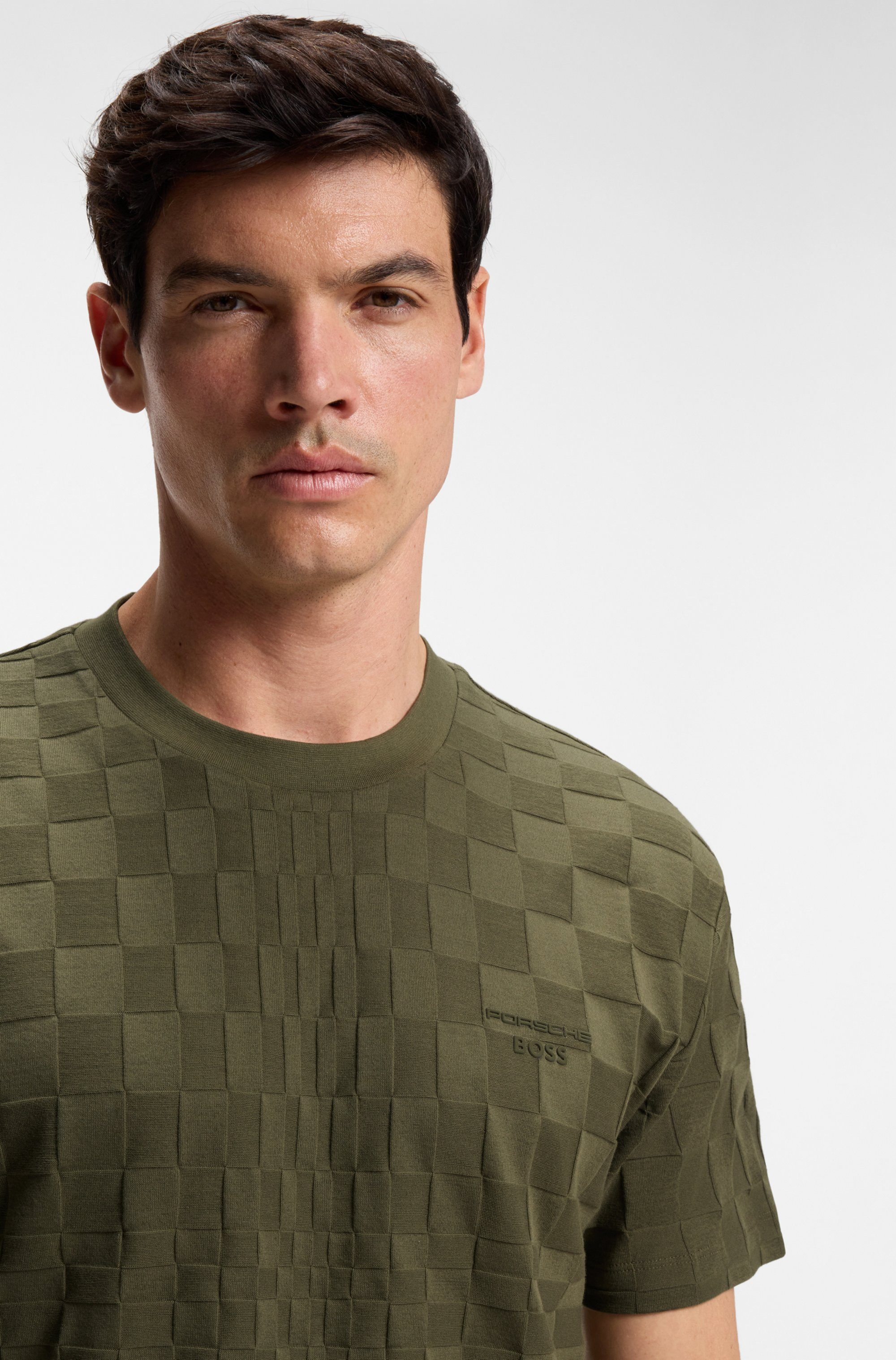 BOSS GREEN T-Shirt Porsche Spirit 70 Capsule Collection Premium Herrenmode Limited
