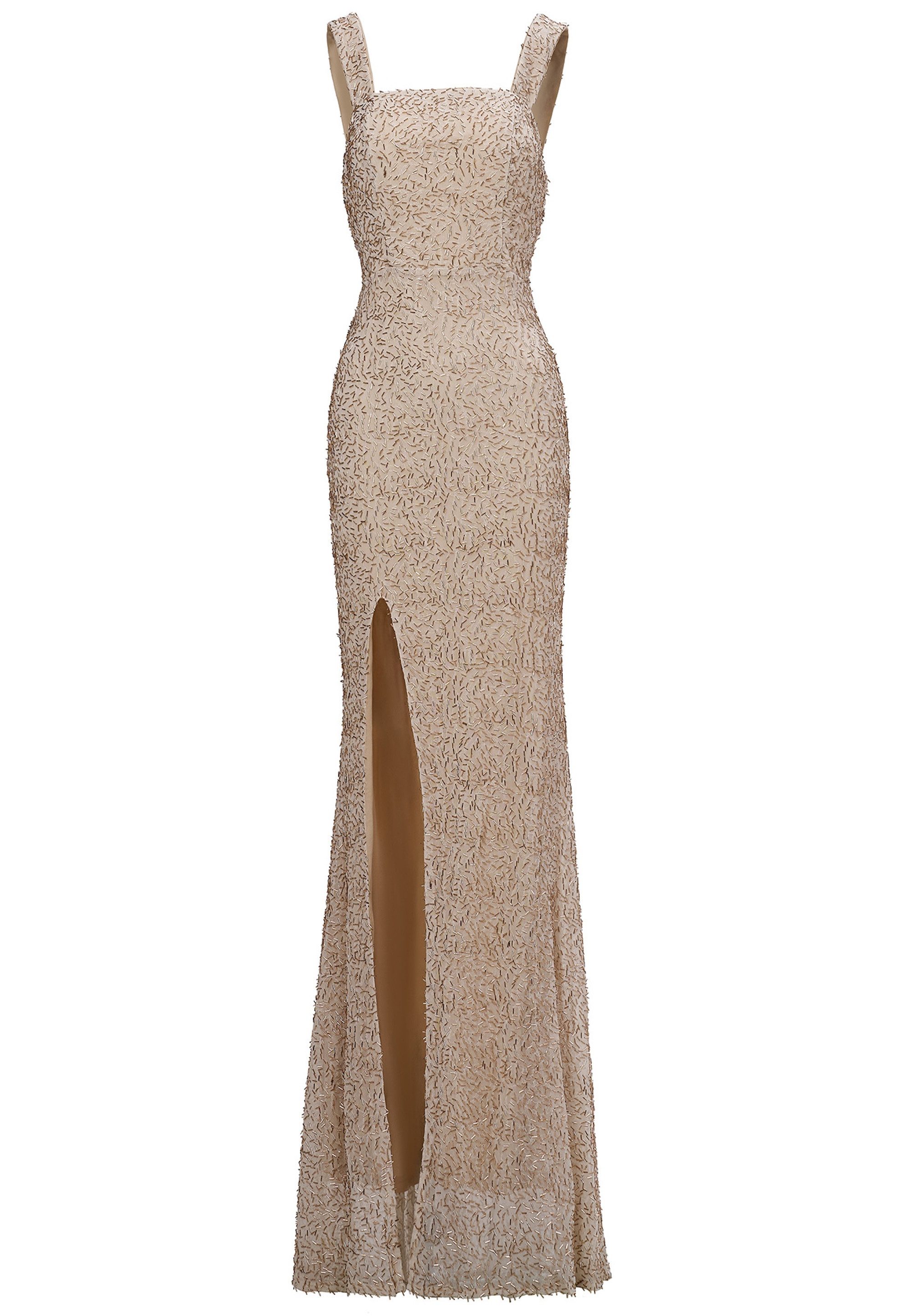 Jerseykleid Freya Long Slit Dress
