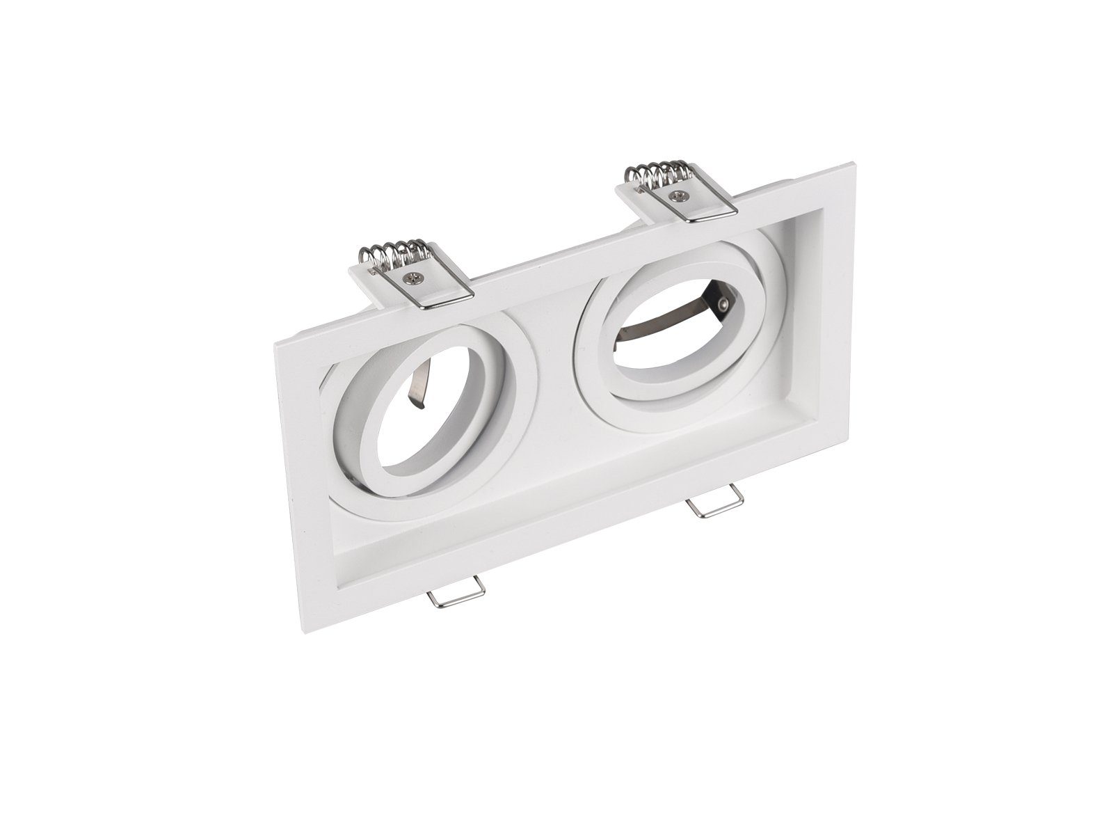 TRIO Leuchten LED Einbaustrahler, Dimmfunktion, LED wechselbar, Warmweiß, Deckenspot-s Einbau Bürobeleuchtung Deckeneinbauleuchte-n, Breite 17cm