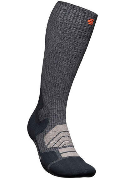 Bauerfeind Sportsocken Outdoor Merino Compression Socks mit Kompression, für Herren