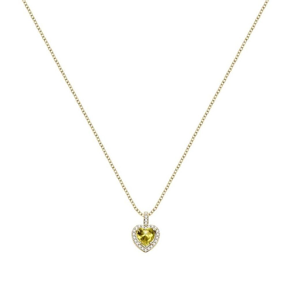 MORELLATO Kette mit Einhänger Romantic gilded necklace with heart Tesori SAVB01 (chain, pendant)