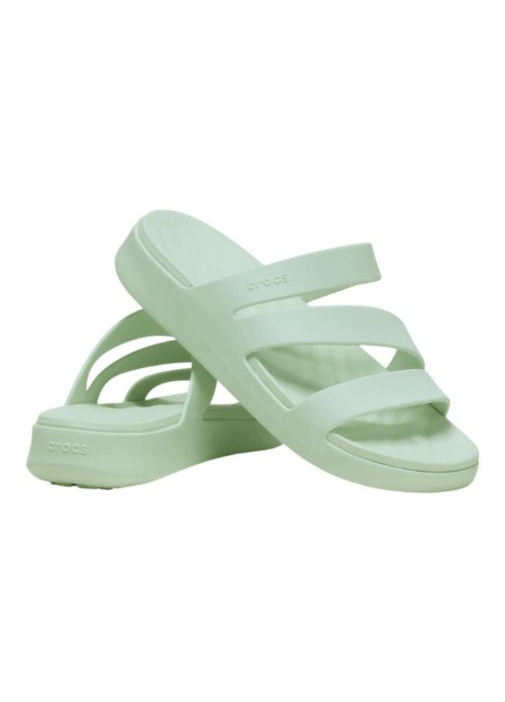 Crocs Sandale Getaway Strappy (leichtes, nahtlos, flexibel) mint Damen Bade günstig online kaufen