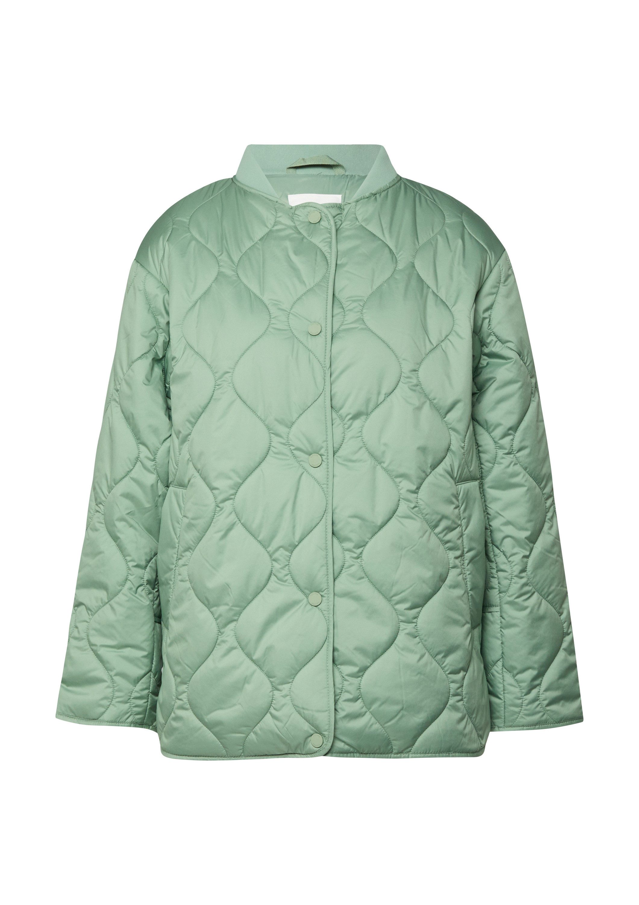 s.Oliver Funktionsjacke Outdoor-Jacke Steppjacke mit Bomberkragen und seitl günstig online kaufen