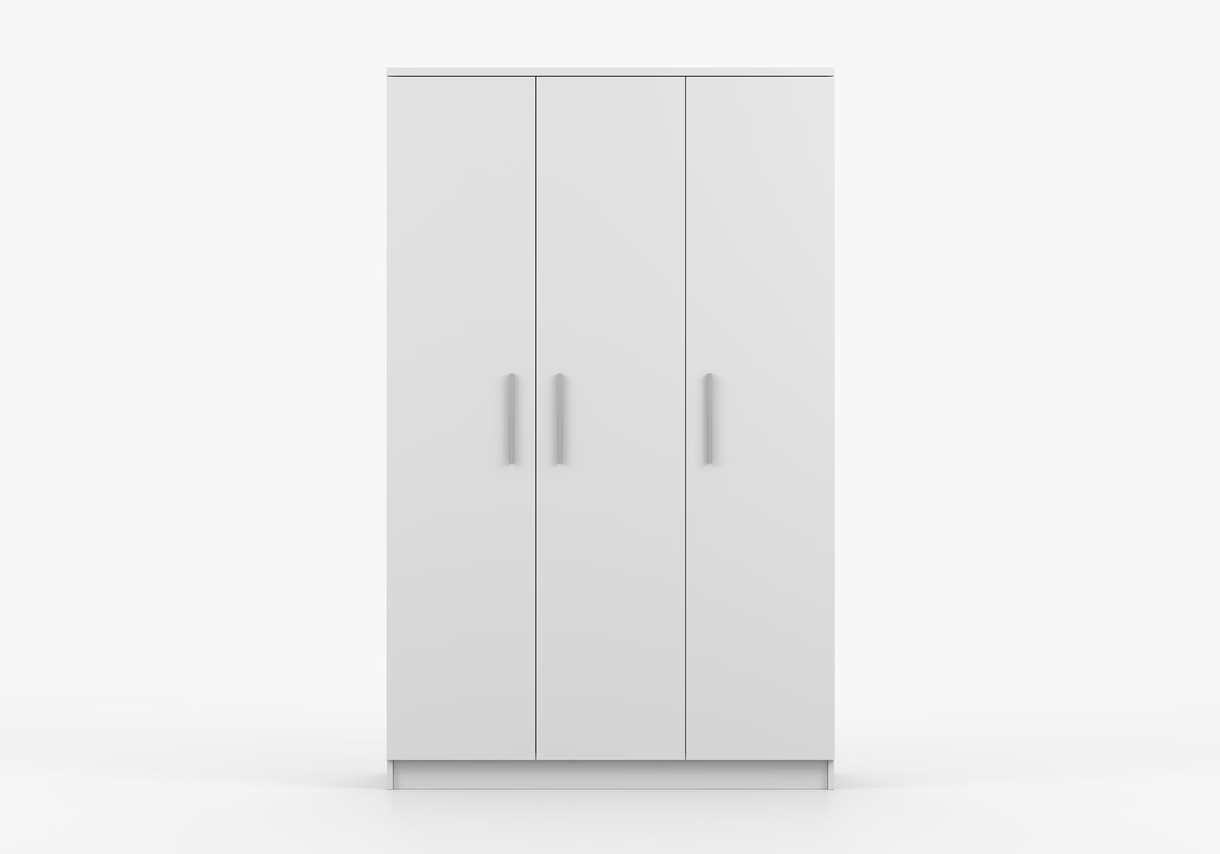 imoebel24 Drehtürenschrank OMEGA I 19 120 - Weiss Matt