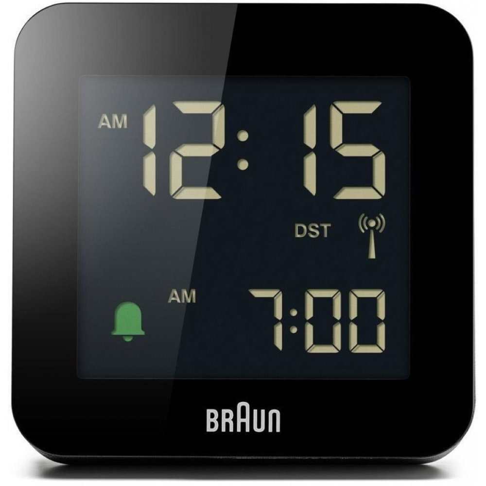 Braun Funk-Reisewecker BC09-DCF B - Funkwecker - schwarz