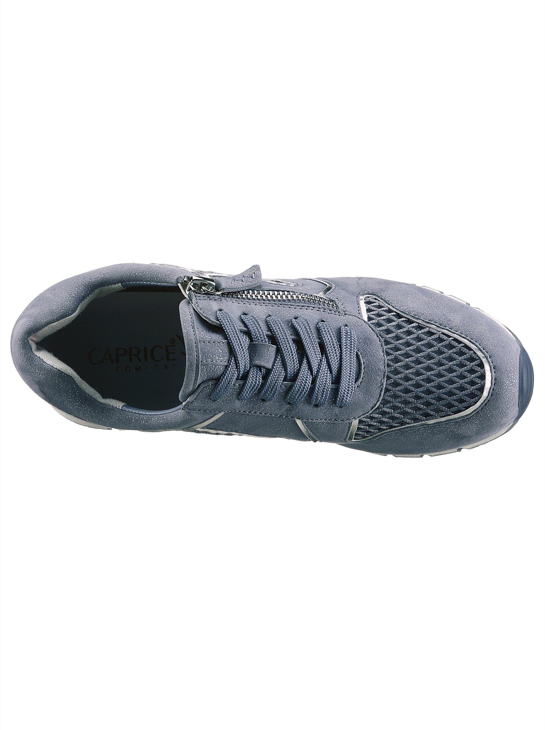 Caprice Sneaker Sneaker Flexible Laufsohle, Wechselfußbett