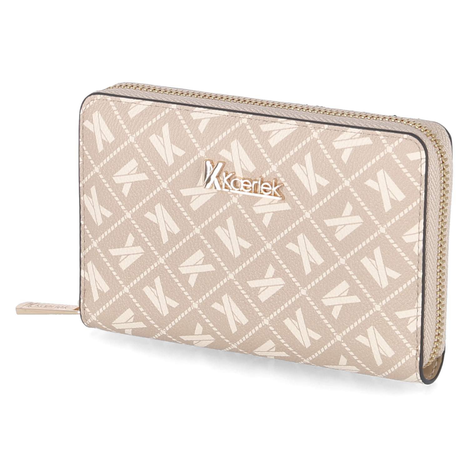 Geldbörse Kaerlek 1006138-104 Damen Geldbörsen Kunstleder beige
