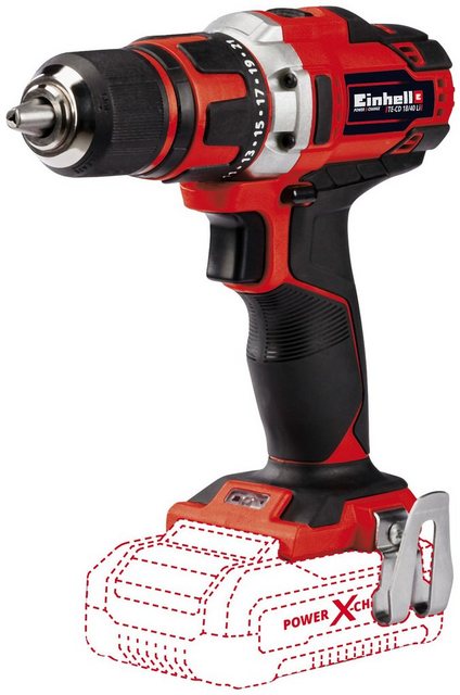 Einhell Power X-Change Akku-Bohrschrauber TE-CD 18/40 Li-Solo