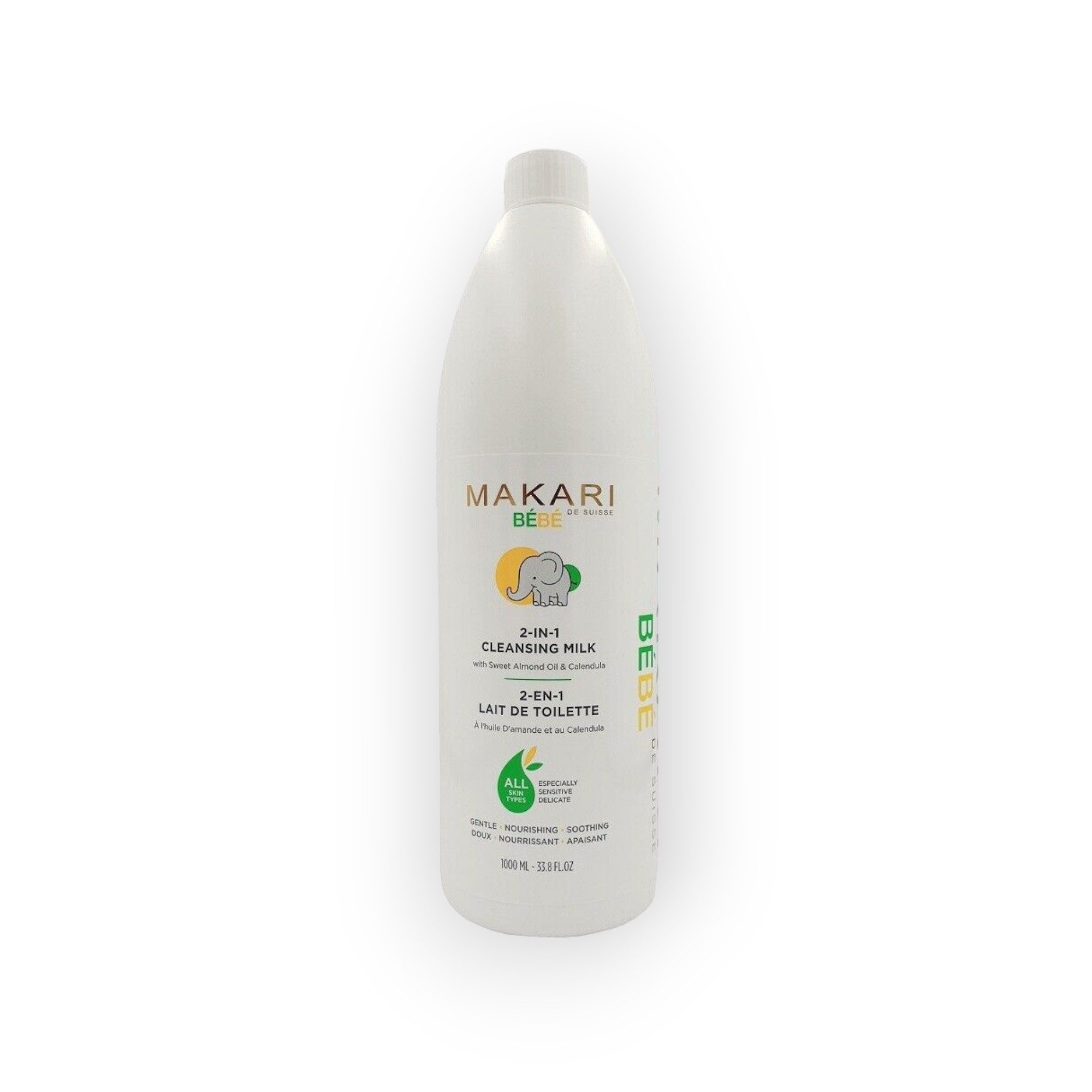 Makari Körpermilch Makari Bebe 2-N-1 Cleansing Milk 1000ml