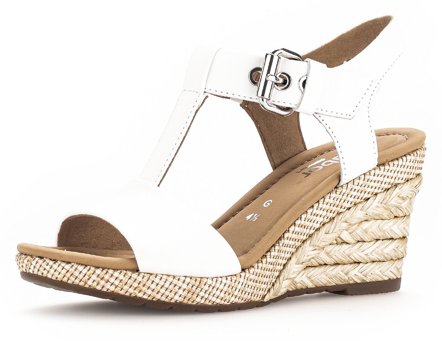 Gabor MILANO Keilsandalette, Sommerschuh, Sandale, Keilabsatz, günstig online kaufen