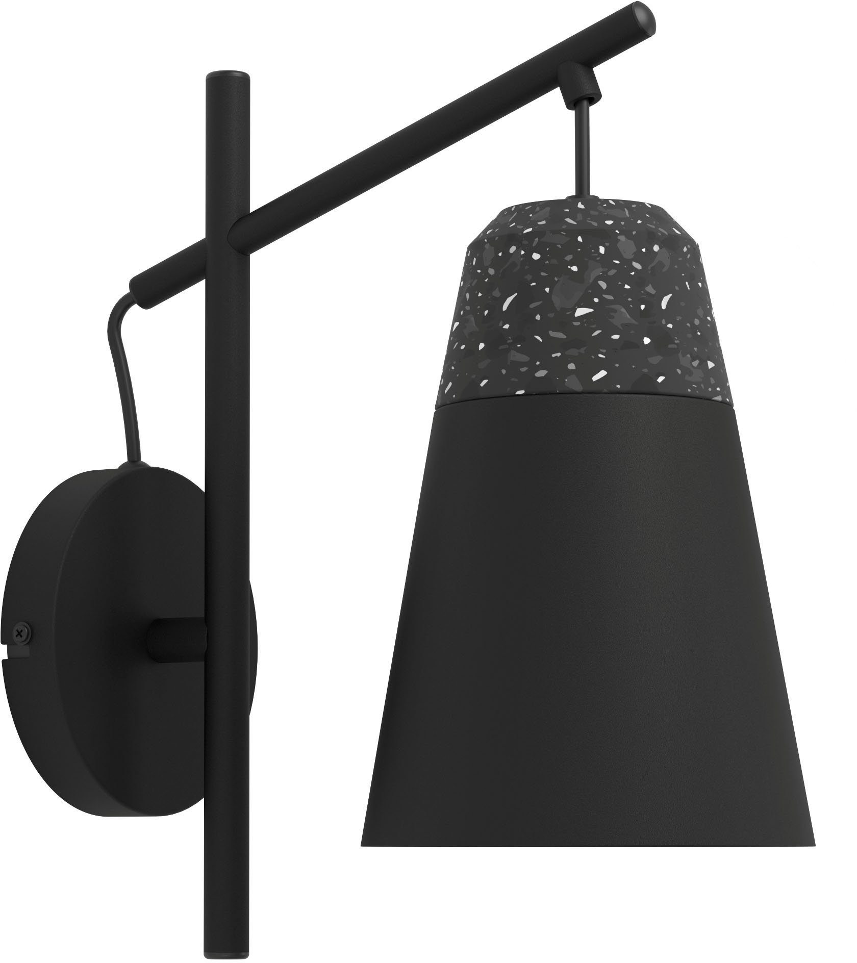 EGLO Deckenleuchte CANTERRAS, Leuchtmittel wechselbar, ohne Leuchtmittel, Wandleuchte, Wandlampe, Wohnzimmerlampe, Lampe, Flurlampe, E27