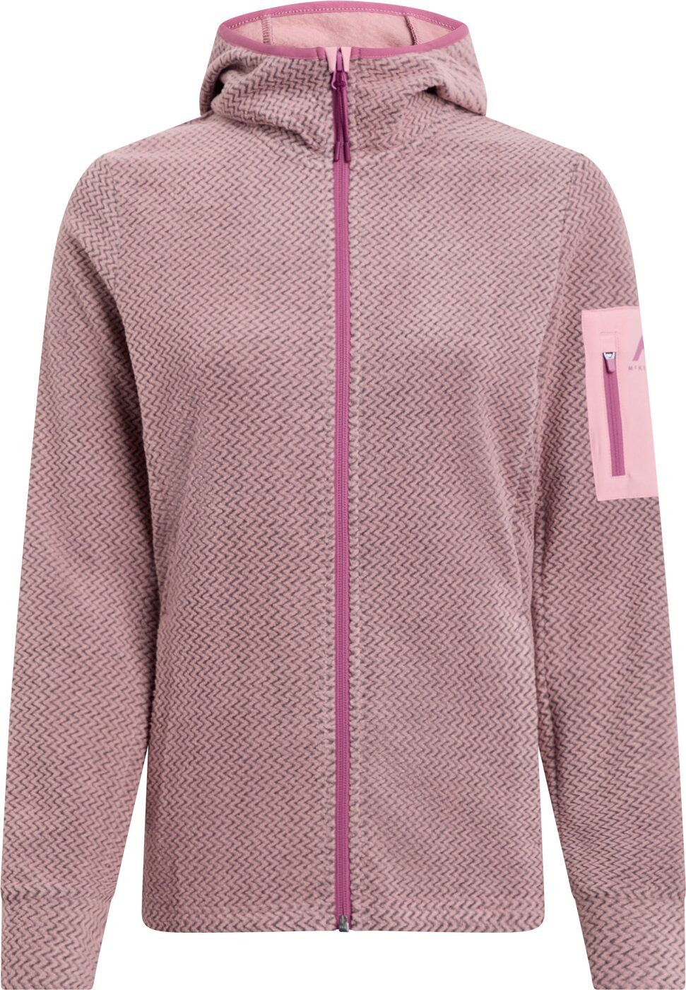 McKINLEY Funktionsjacke Da.-Unterjacke Hucture FZ W ROSE DARK