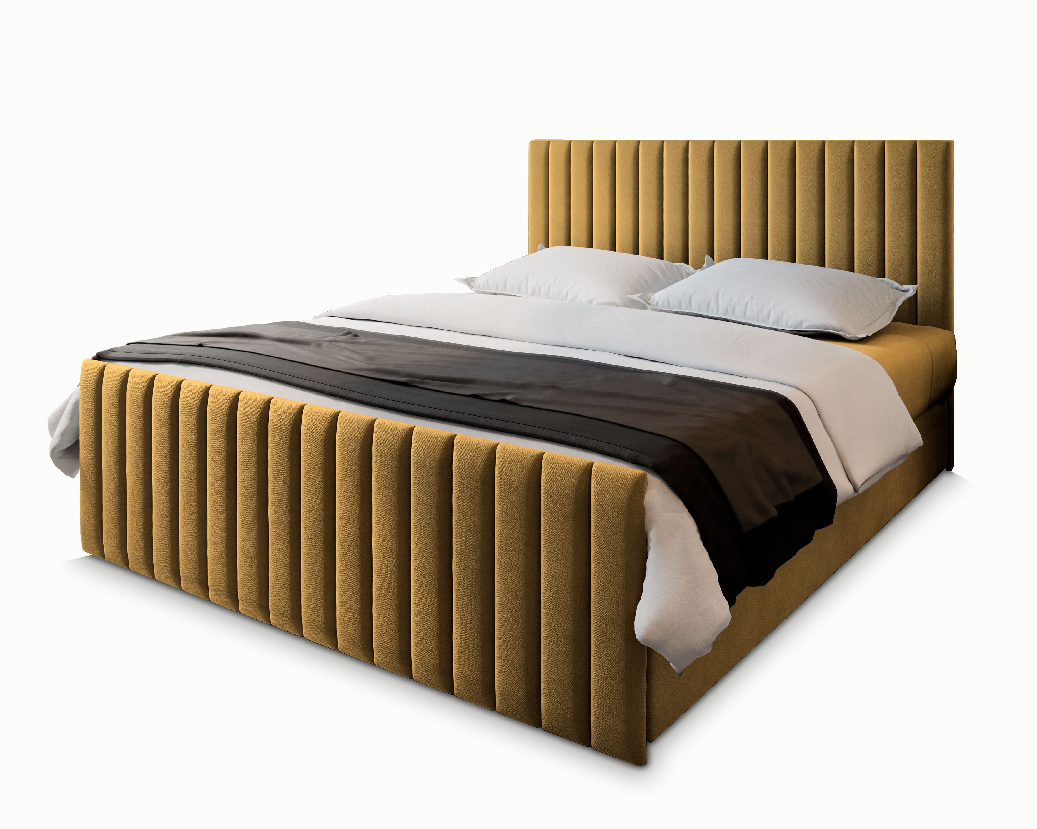 Masseno Boxbett ARION 180x200 cm mit Bonell Matratze und Topper günstig online kaufen