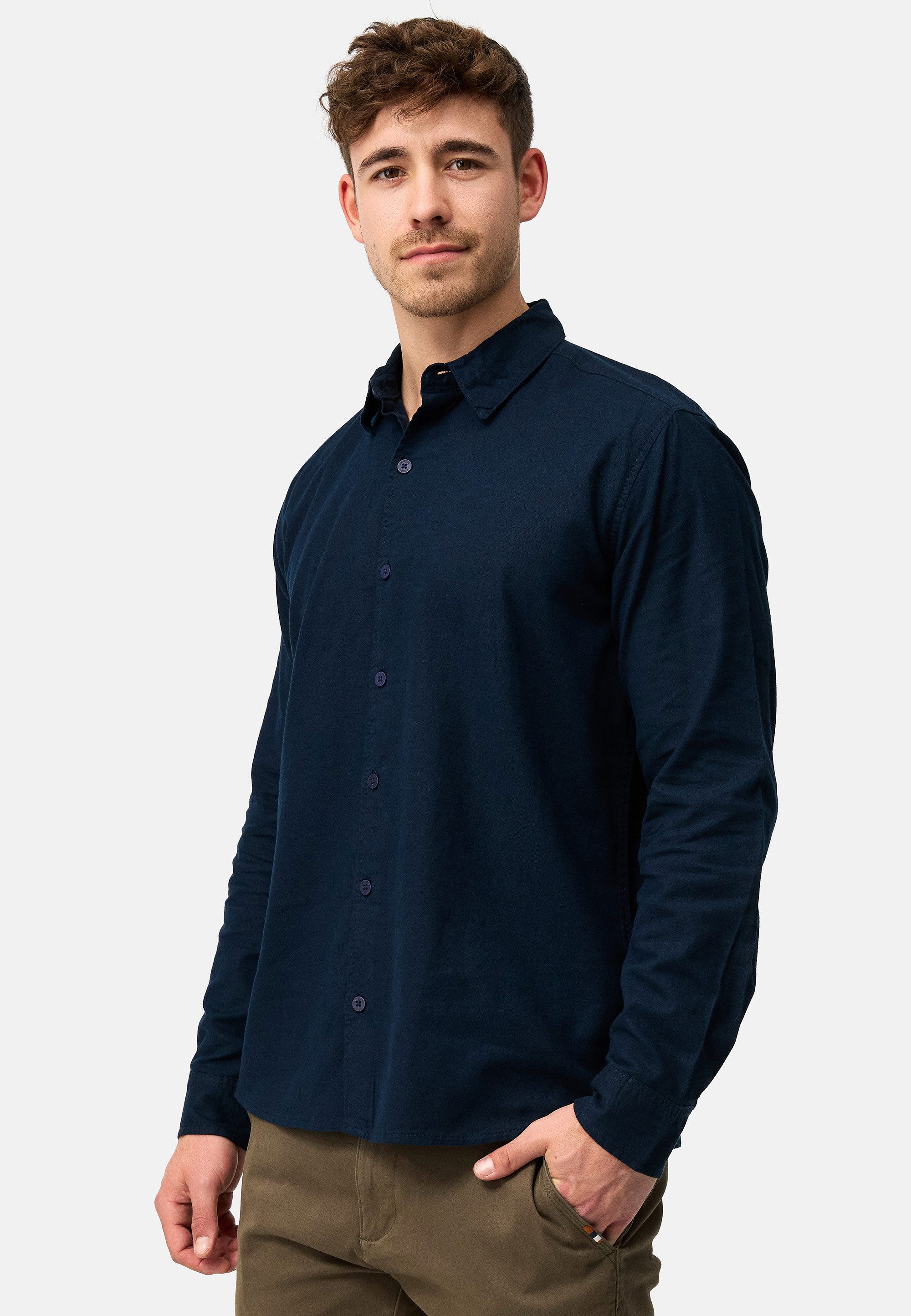 Indicode Langarmhemd Herren INSville Herrenhemd Langarm günstig online kaufen